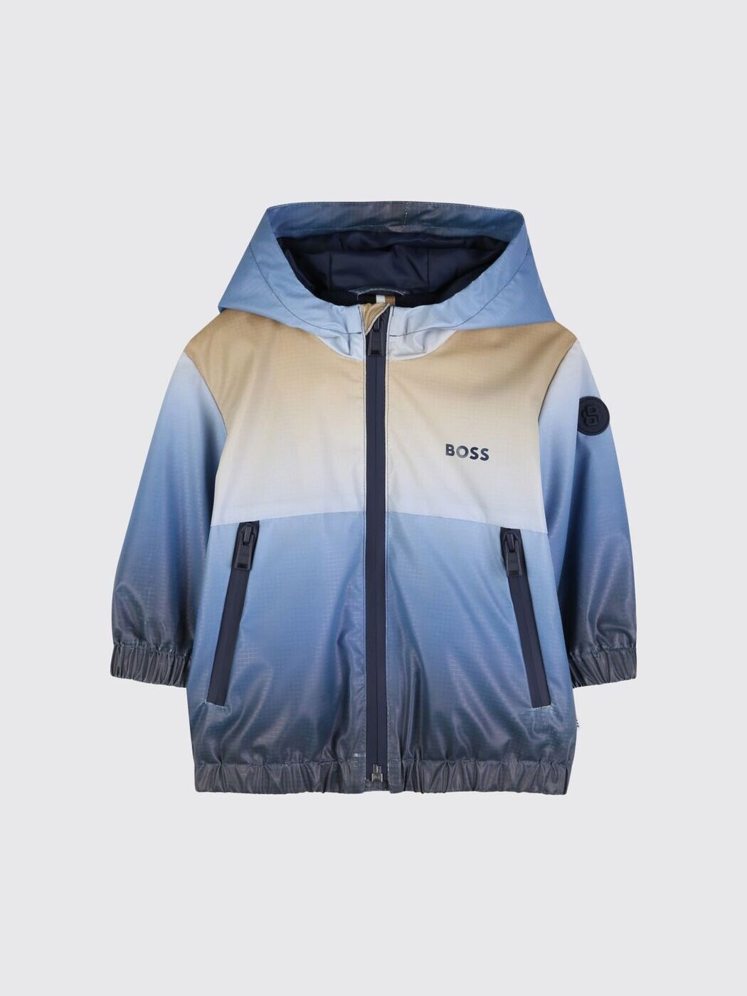 ボスキッズウェア BOSS KIDSWEAR 上衣 ベビーユニセックス 青碧 Jacket J52862 関税 貨物輸送無料 2026SS gi