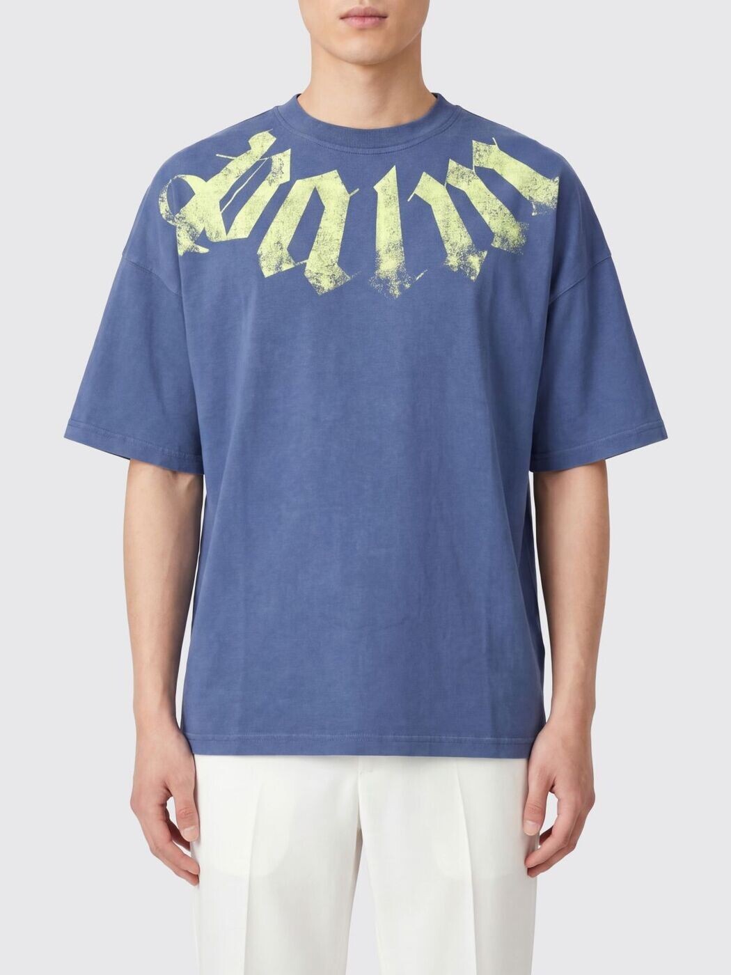 パーム エンジェルス PALM ANGELS プルオーバー メンズ 青み T-shirts PMAA10DS26JER002 関税 貨物輸送無料 2026SS gi