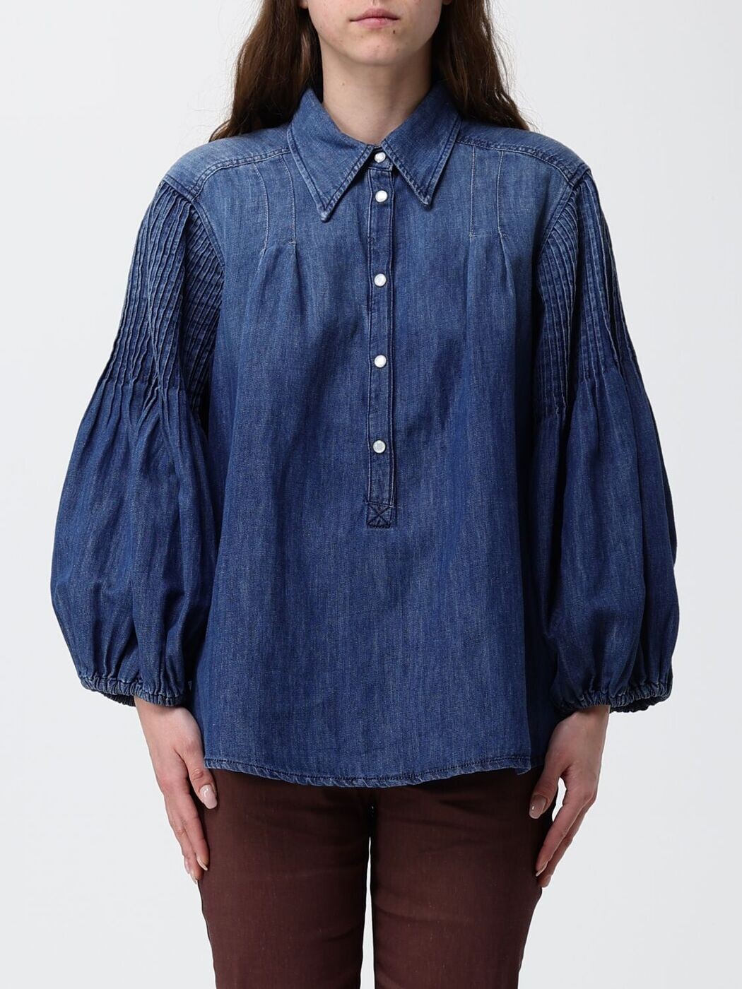 ピンコ PINKO プルオーバー レディース 青み Shirts 106402A33J 関税 貨物輸送無料 2026SS gi