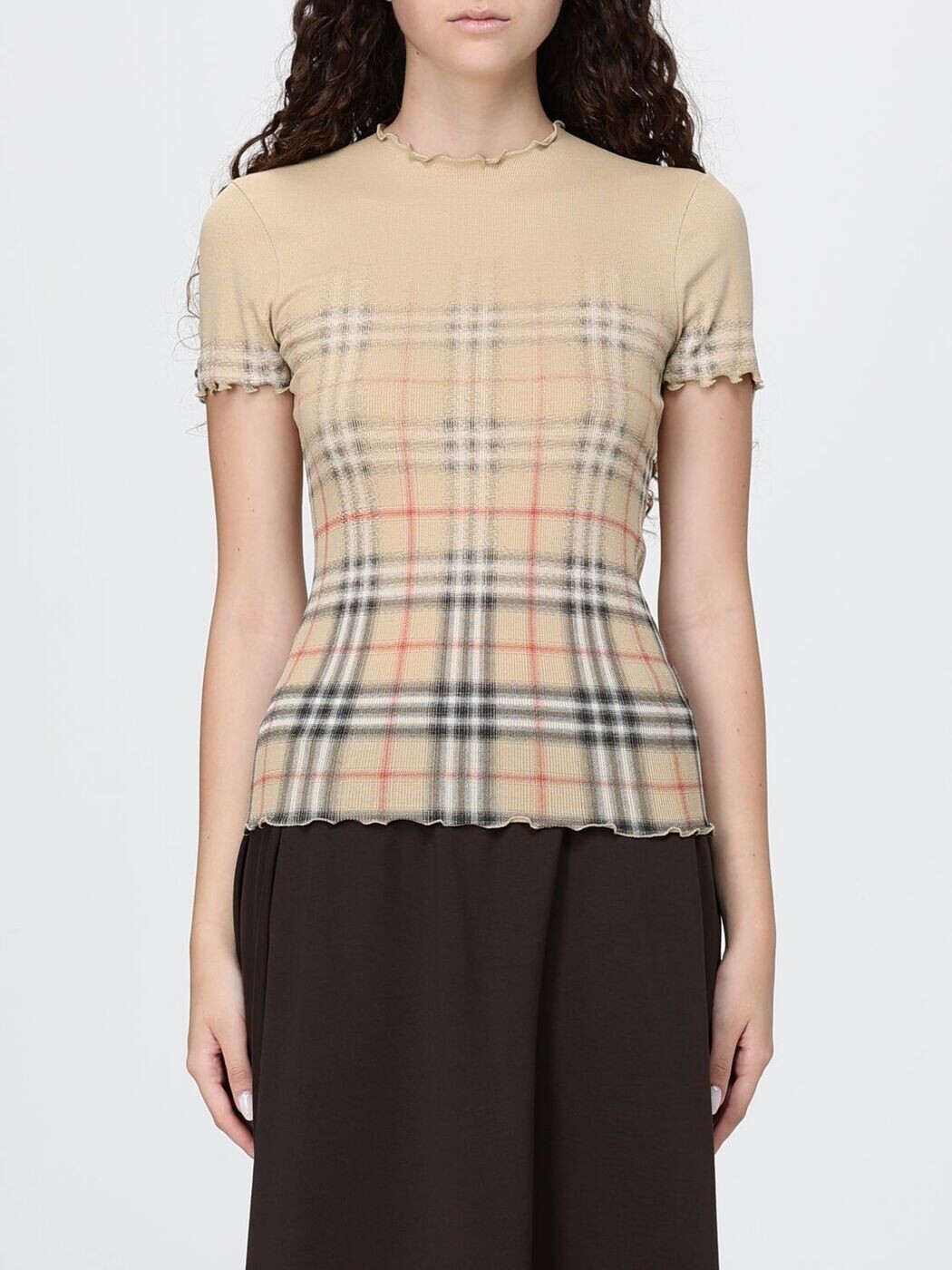 バーバリー BURBERRY ティーシャツ トップス レディース ベージュ T-shirts and tops 8119042 ~ 関税 貨物輸送無料 2026SS gi