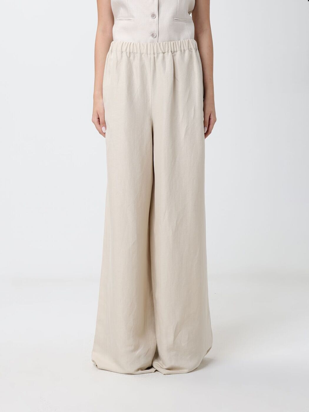 マックス パンパノウサギ MAX MARA ズボン ズボン下 レディース ベージュ Trousers 261131126206 関税 貨物輸送無料 2026SS gi