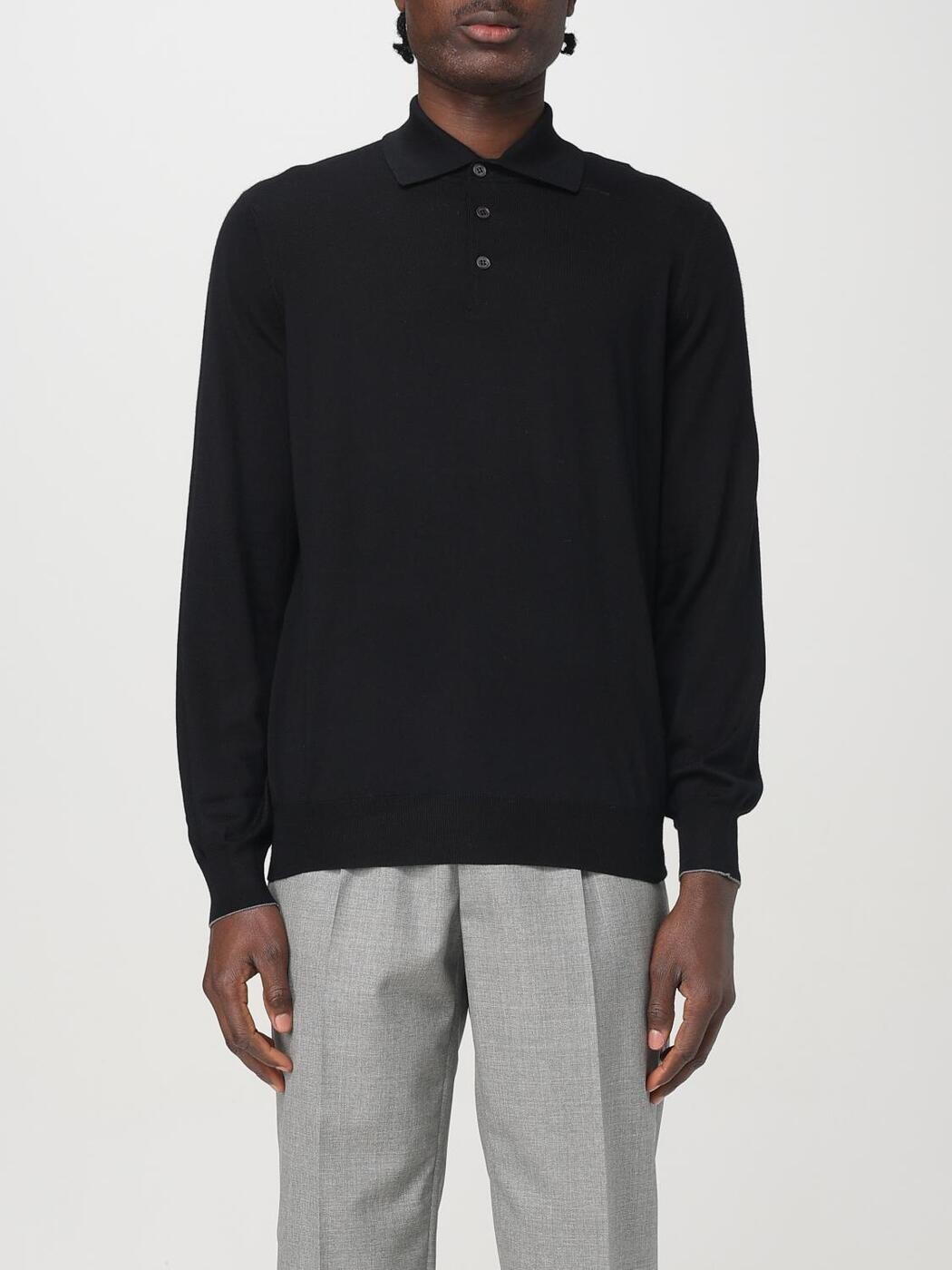 ブルネロ クチネリ BRUNELLO CUCINELLI スポーツシャツ メンズ 黒いこと Polo shirts M2400295 関税 貨物輸送無料 2026SS gi