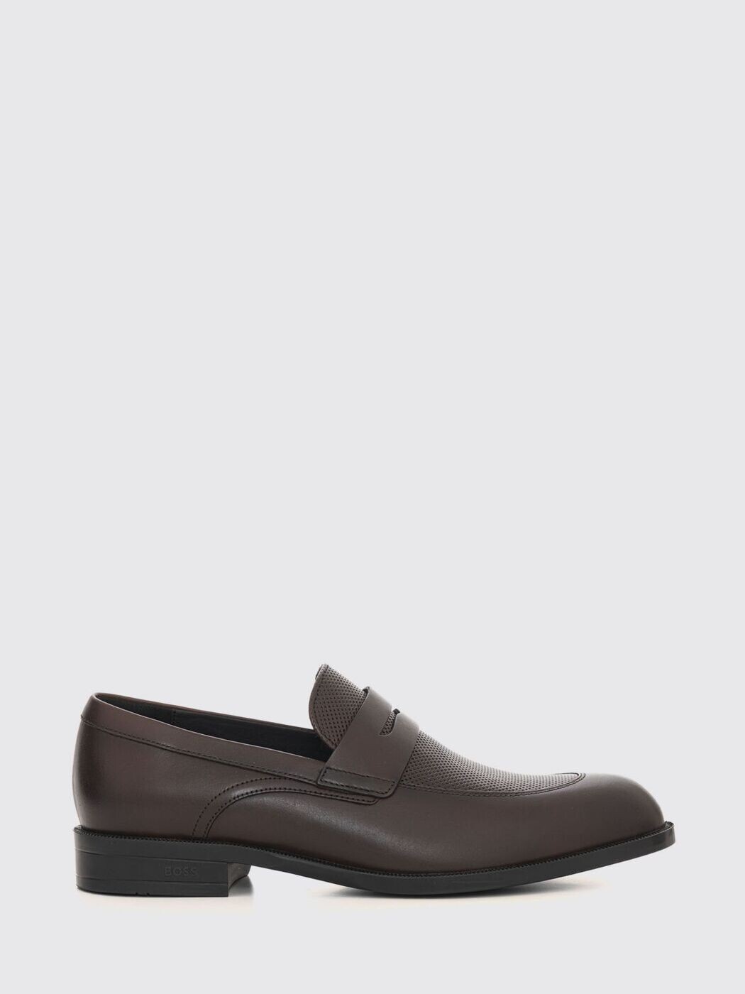 主任者 BOSS 置き目毛革 メンズ 赤銅色 Loafers 50563123 関税 貨物輸送無料 2026SS gi