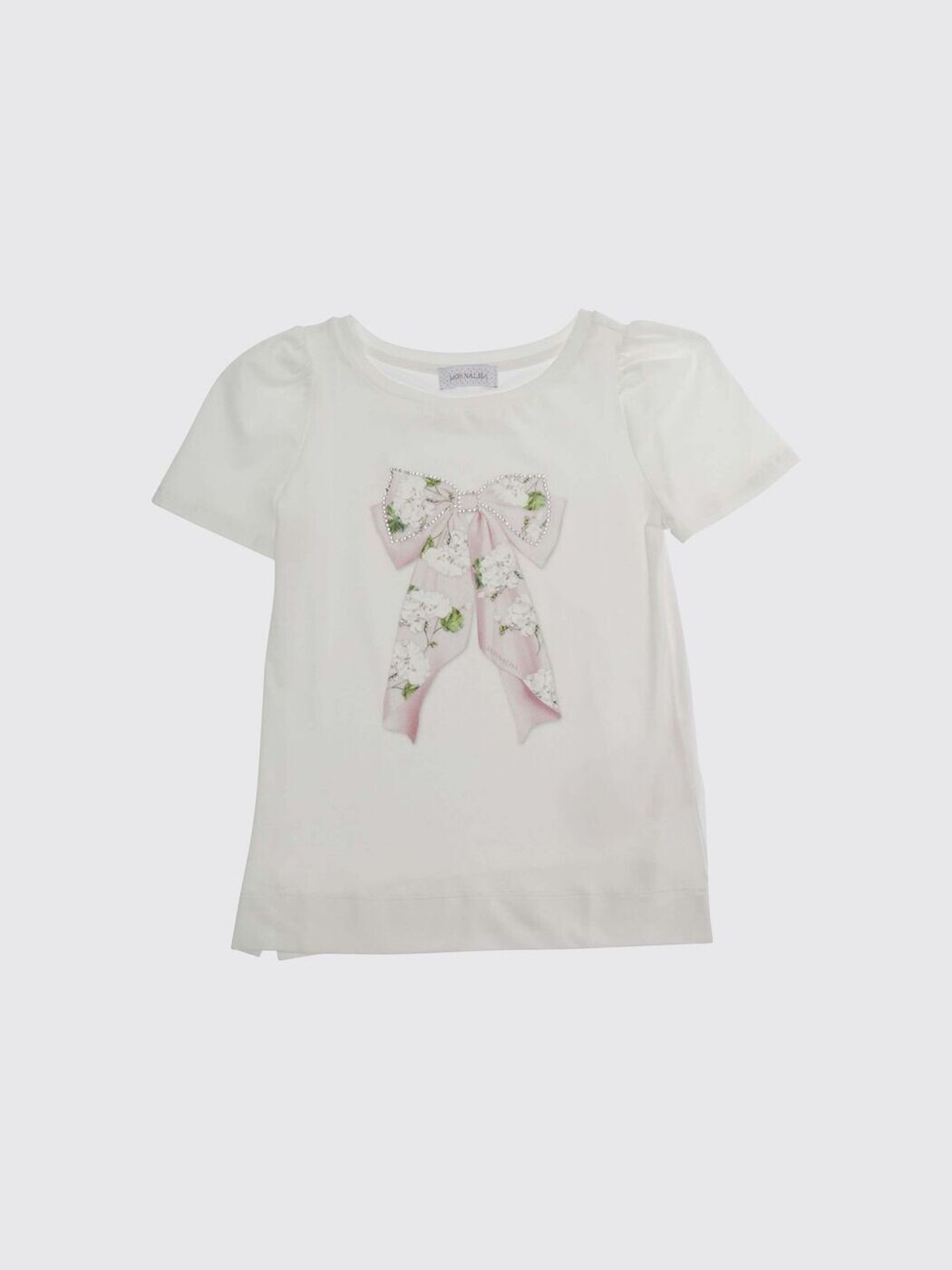 モナリザ MONNALISA ロング衣袂ティーシャツ ティーシャツ ガールズ Long sleeve t-shirts 71G6027201 関税 貨物輸送無料 2026SS gi