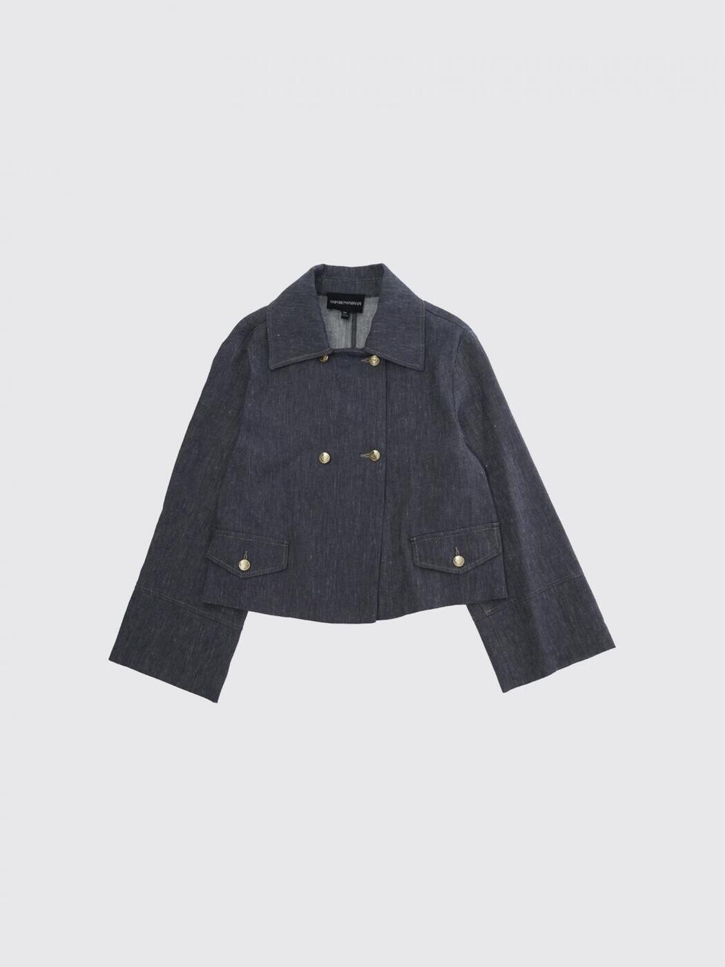 エンポリオ・アルマーニ EMPORIO ARMANI バイカージャケット ジャケット ガールズ ブラック Biker jackets EG000564AF20957 Black 関税 送料無料 2026SS gi|BRANDSHOP「il Tesoro」