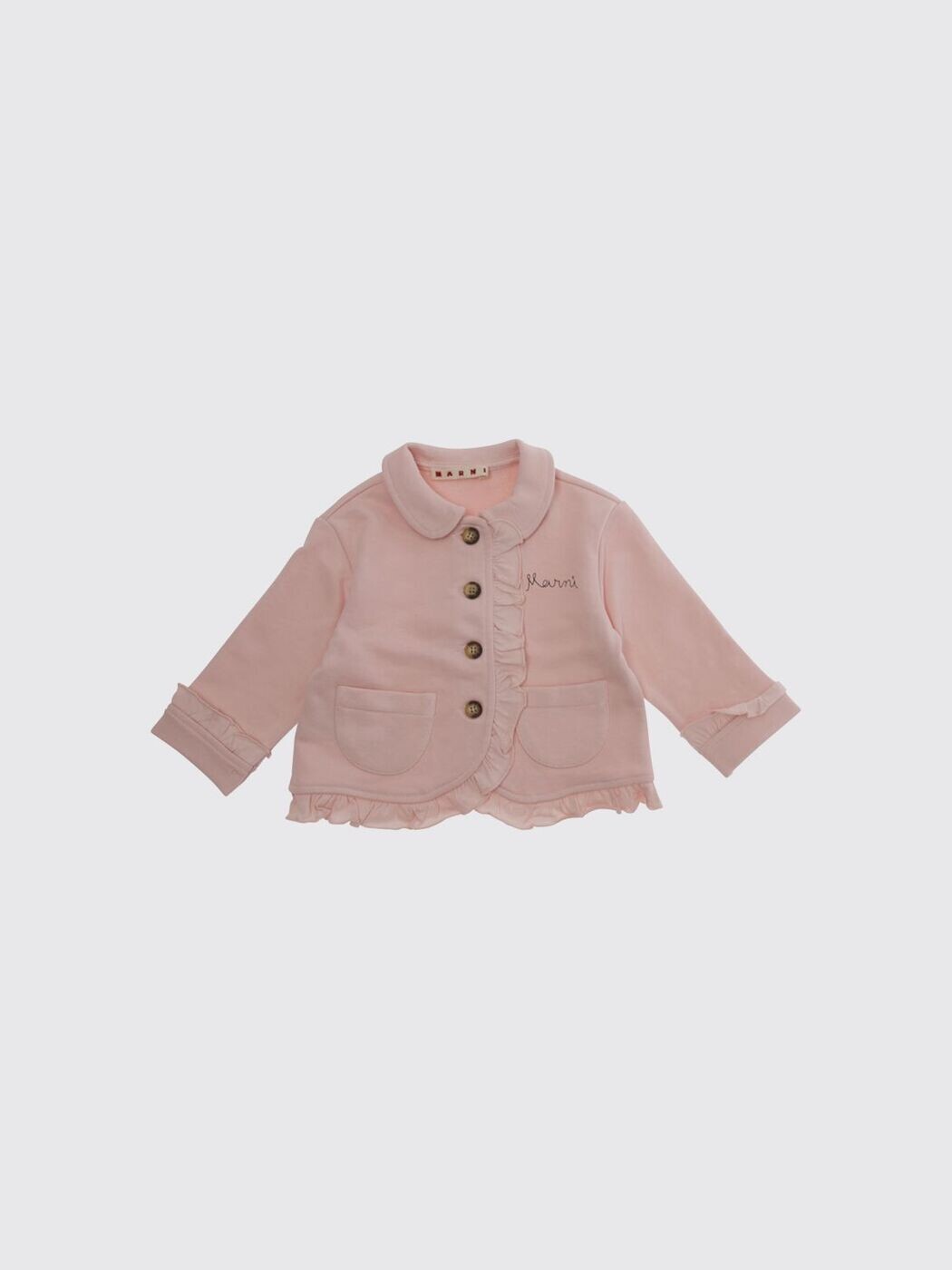 マルニ MARNI 上衣 ベビーユニセックス さくら色 Jacket M01801M00V0 関税 貨物輸送無料 2026SS gi