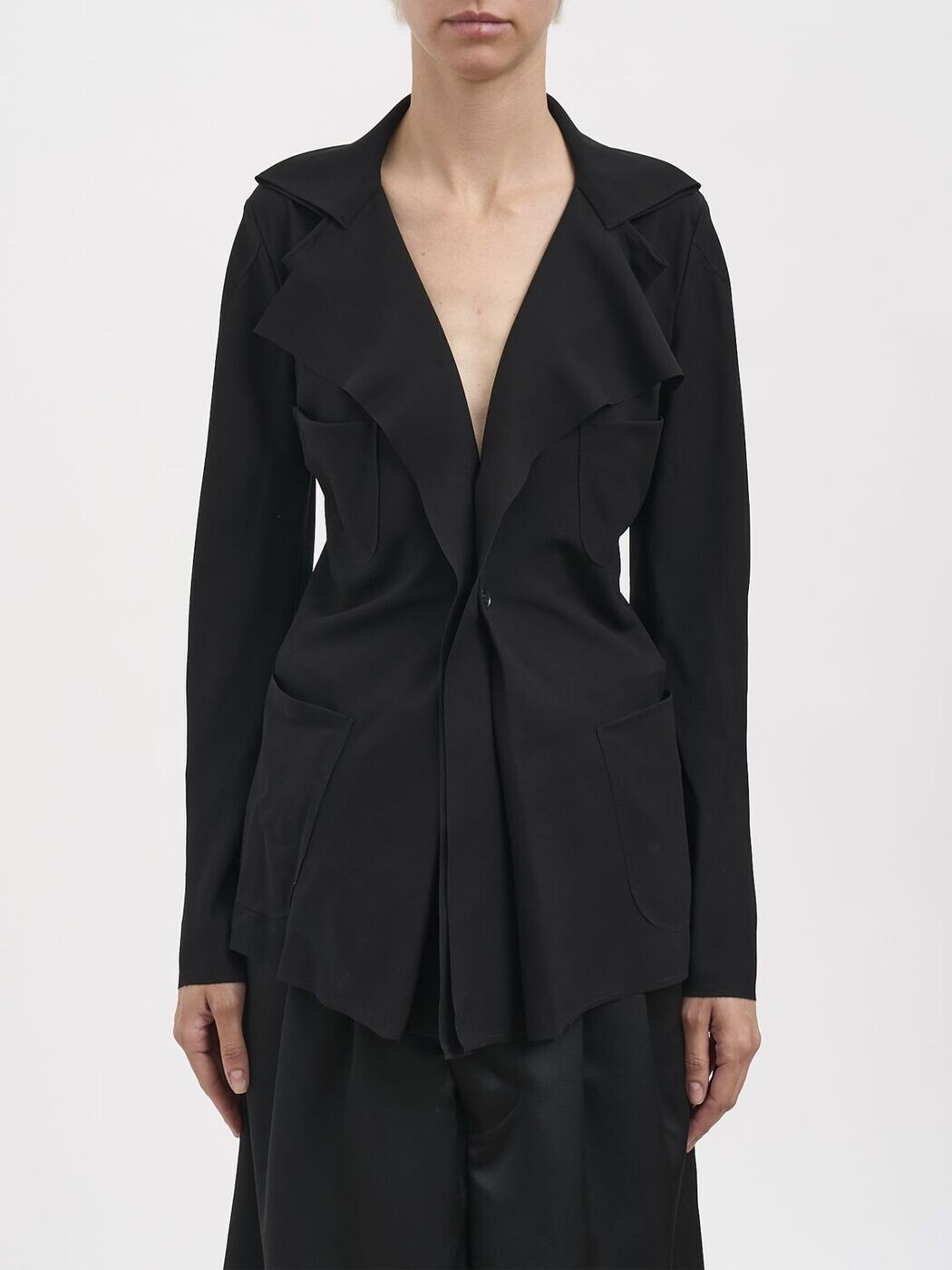 ジュンヤ ワタナベ コム デ 給仕 JUNYA WATANABE COMME DES GARCONS 背広上衣 背広 上衣 レディース 黒いこと Suit Jackets JQJ012 関税 貨物輸送無料 2026SS gi