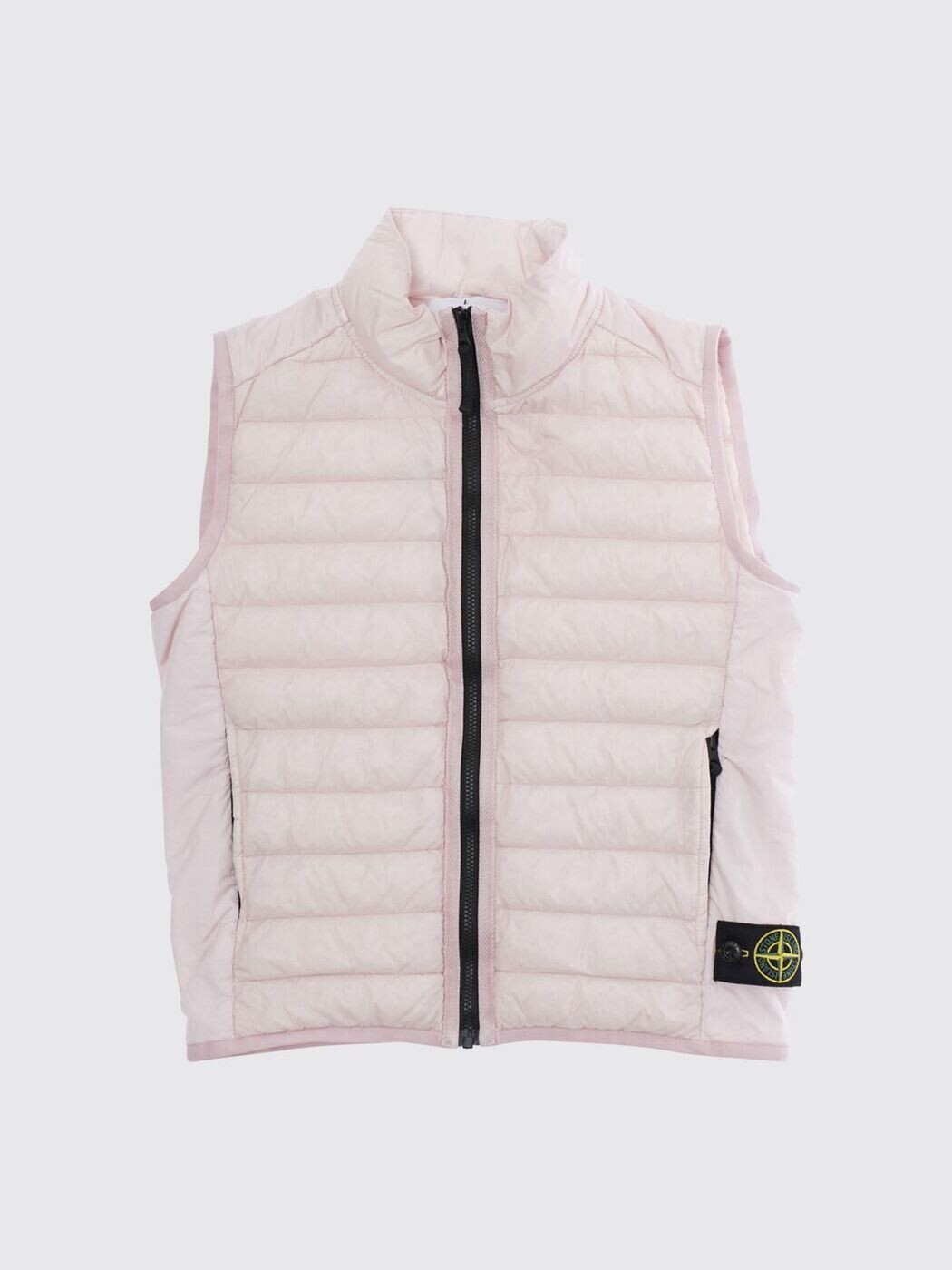石ころ 島 STONE ISLAND JUNIOR 酉の方角厚地の外套 より良い ボーイズ さくら色 Waistcoats G100002S0024 関税 貨物輸送無料 2026SS gi