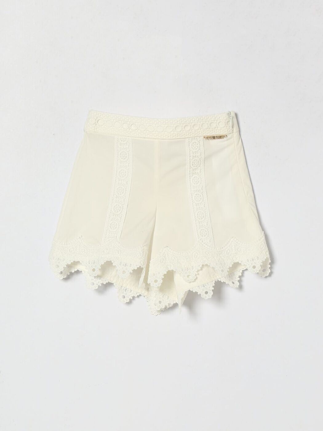 ツインセット TWINSET ショートパンツ　パンツ ショーツ ガールズ ホワイト Shorts 261GB2021 White 関税 送料無料 2026SS gi｜BRANDSHOP「il Tesoro」