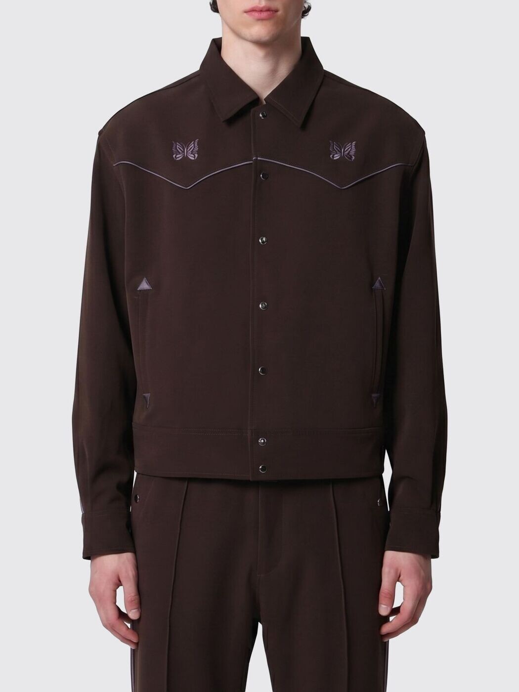 ニードルス NEEDLES ジャケット メンズ ブラウン Jackets SX223 Brown 関税 送料無料 2026SS gi|BRANDSHOP「il Tesoro」