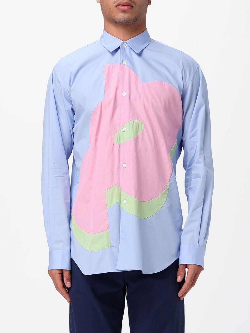 コム デ ギャルソン COMME DES GARCONS シャツ メンズ ブルー Shirts B00705 Blue 関税 送料無料 2026SS gi｜BRANDSHOP「il Tesoro」