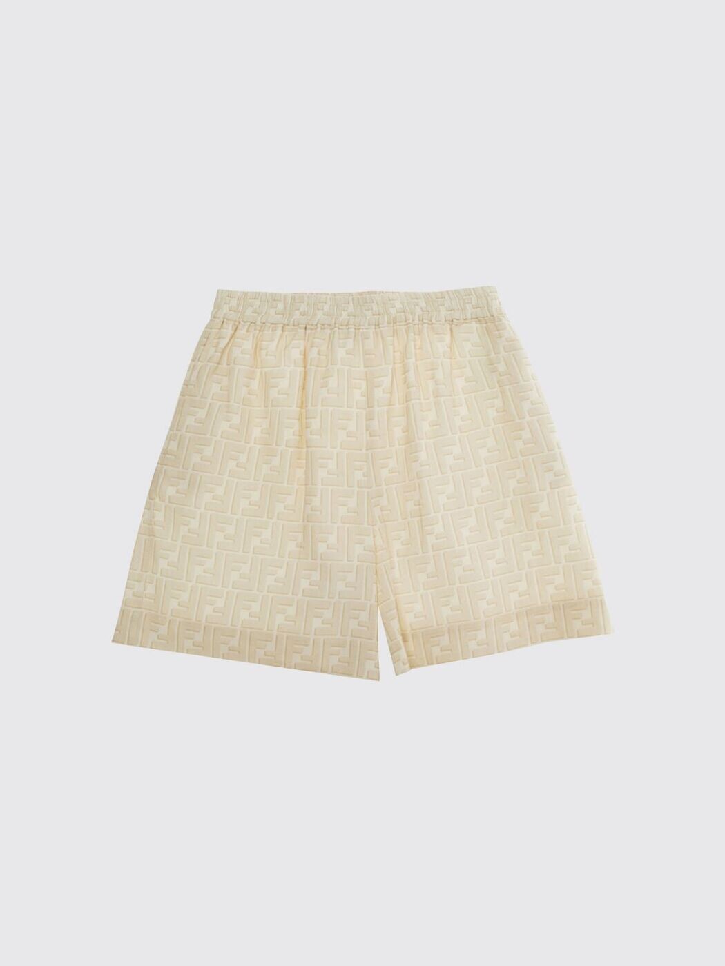 FENDI FENDI 遊撃手ズボン下 ズボン下 さる股引き ボーイズ 黄色 Shorts JUF180AY8C 関税 貨物輸送無料 2026SS gi