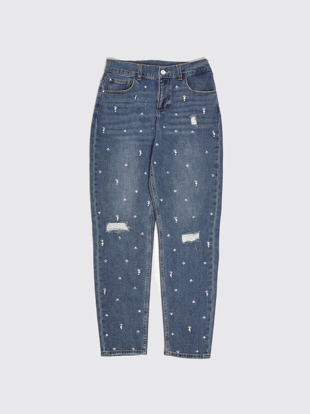 リュー ジョ&mdash; LIU JO レギュラーフィットジーンズ デニム ガールズ ブルー Regular fit jeans GA6073D4518 Denim 関税 送料無料 2026SS gi｜BRANDSHOP「il Tesoro」