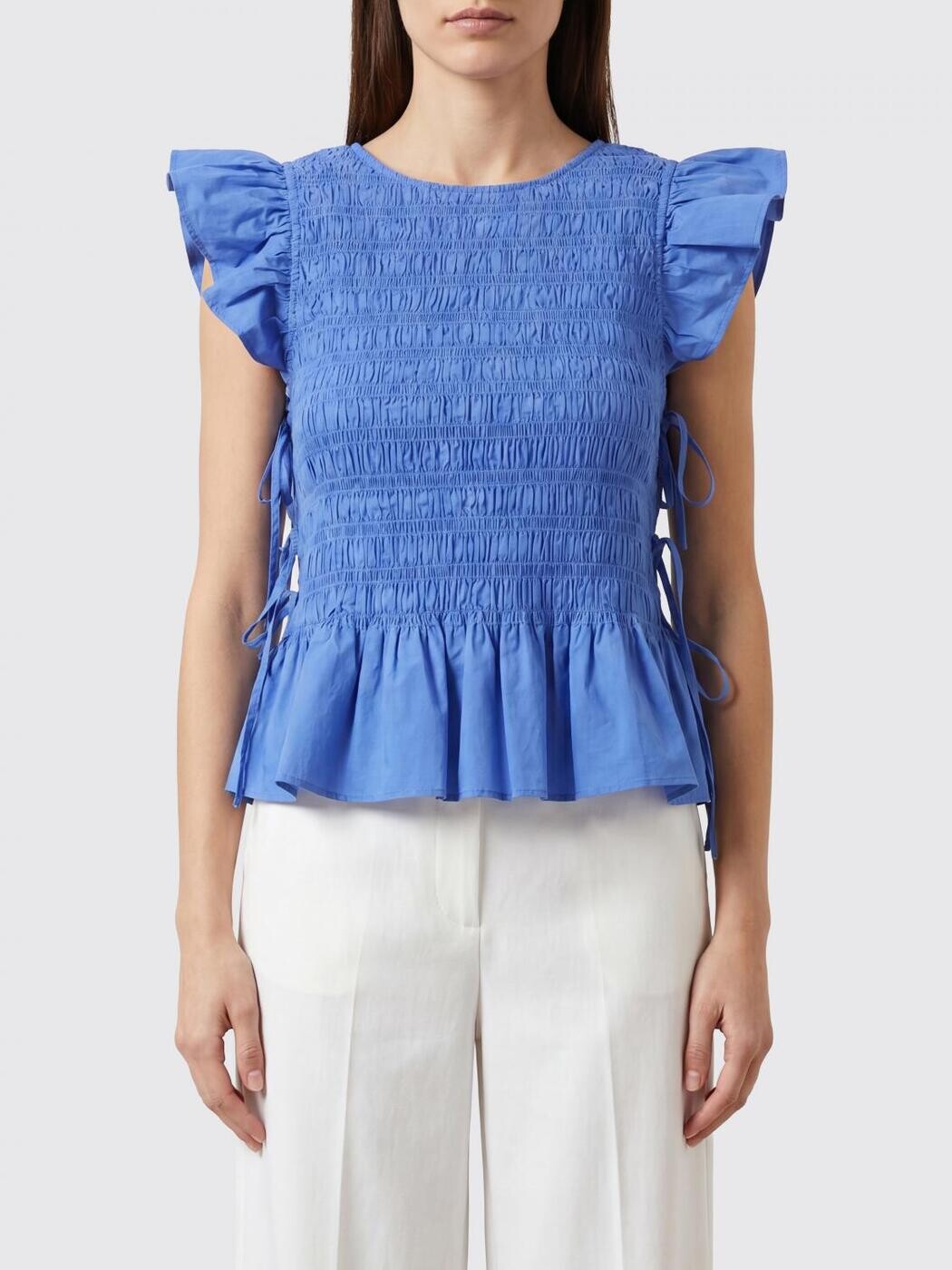 ガニー GANNI Tシャツ トップス レディース ネイビー T-shirts and tops A1040422 Marine 関税 送料無料 2026AW gi｜BRANDSHOP「il Tesoro」 33,735円