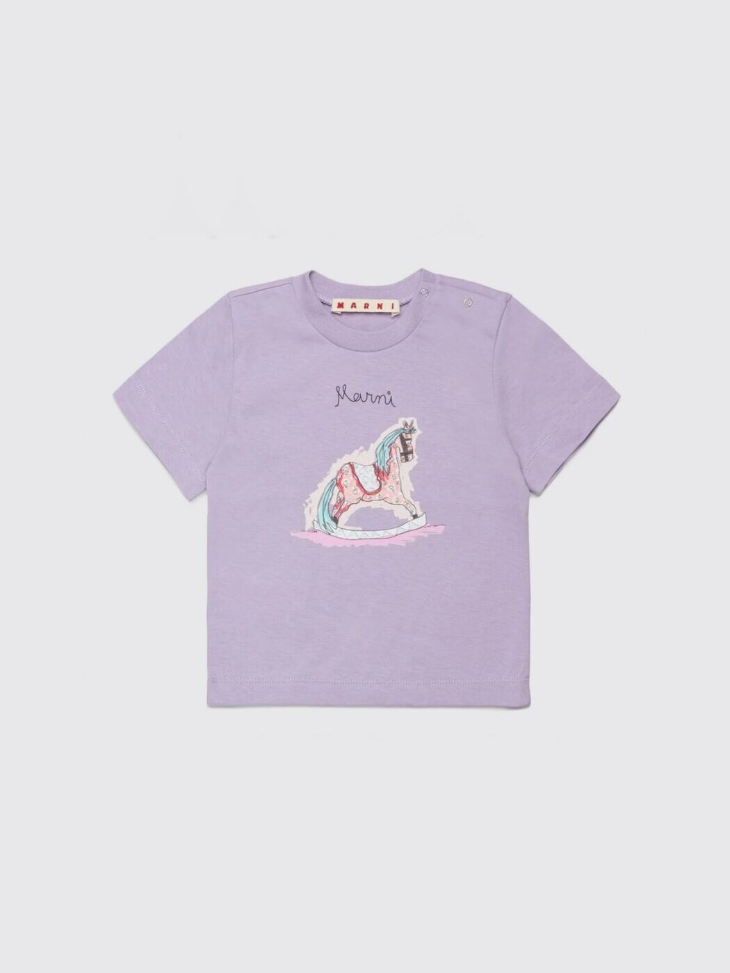 マルニ MARNI Tシャツ トップス ベビーユニセックス パープル T-shirt M01623M00RF Violet 関税 送料無料 2026SS gi|BRANDSHOP「il Tesoro」