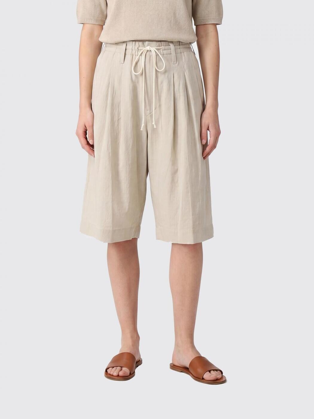 ワイズ Y'S デニムショーツ ショーツ レディース Denim shorts YKP01011 Ivory 関税 送料無料 2026SS gi｜BRANDSHOP「il Tesoro」
