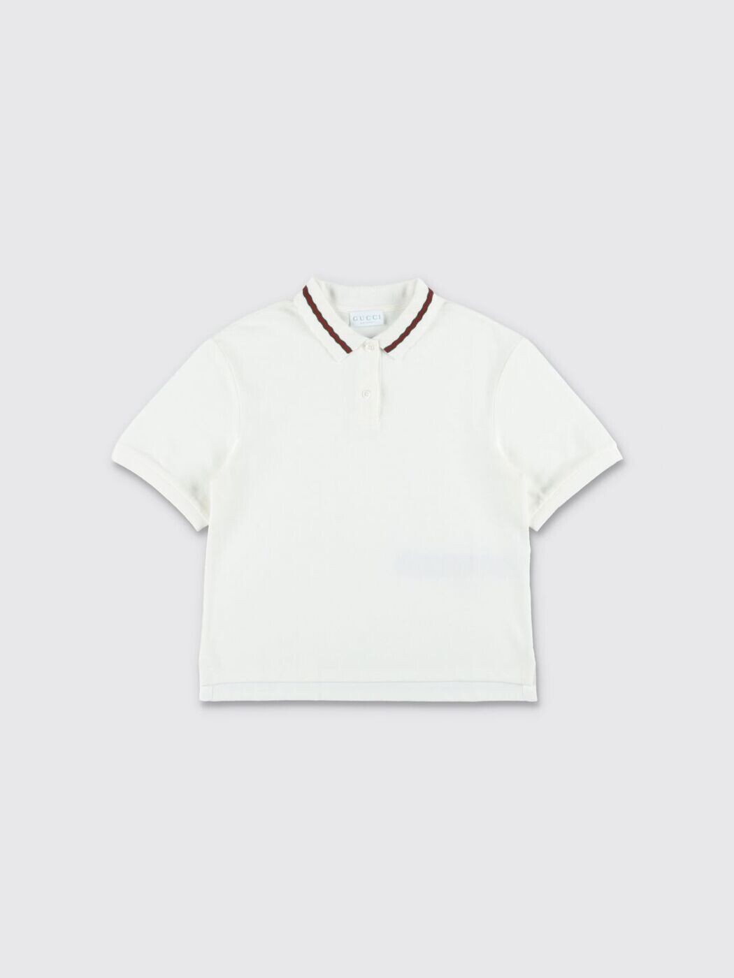 グッチ GUCCI ポロシャツ トップス ガールズ ホワイト Polo shirts 852834XJHRS White 関税 送料無料 2026SS gi｜BRANDSHOP「il Tesoro」