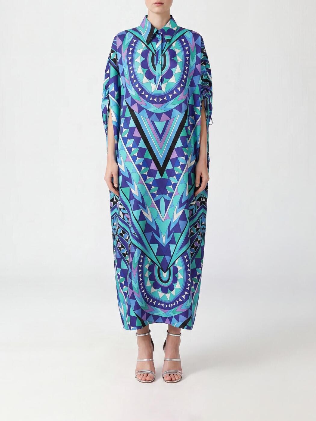 エミリオ プッチ EMILIO PUCCI ワンピース ドレス レディース ブルー Dresses 6HRL056H771 Blue 関税 送料無料 2026SS gi｜BRANDSHOP「il Tesoro」
