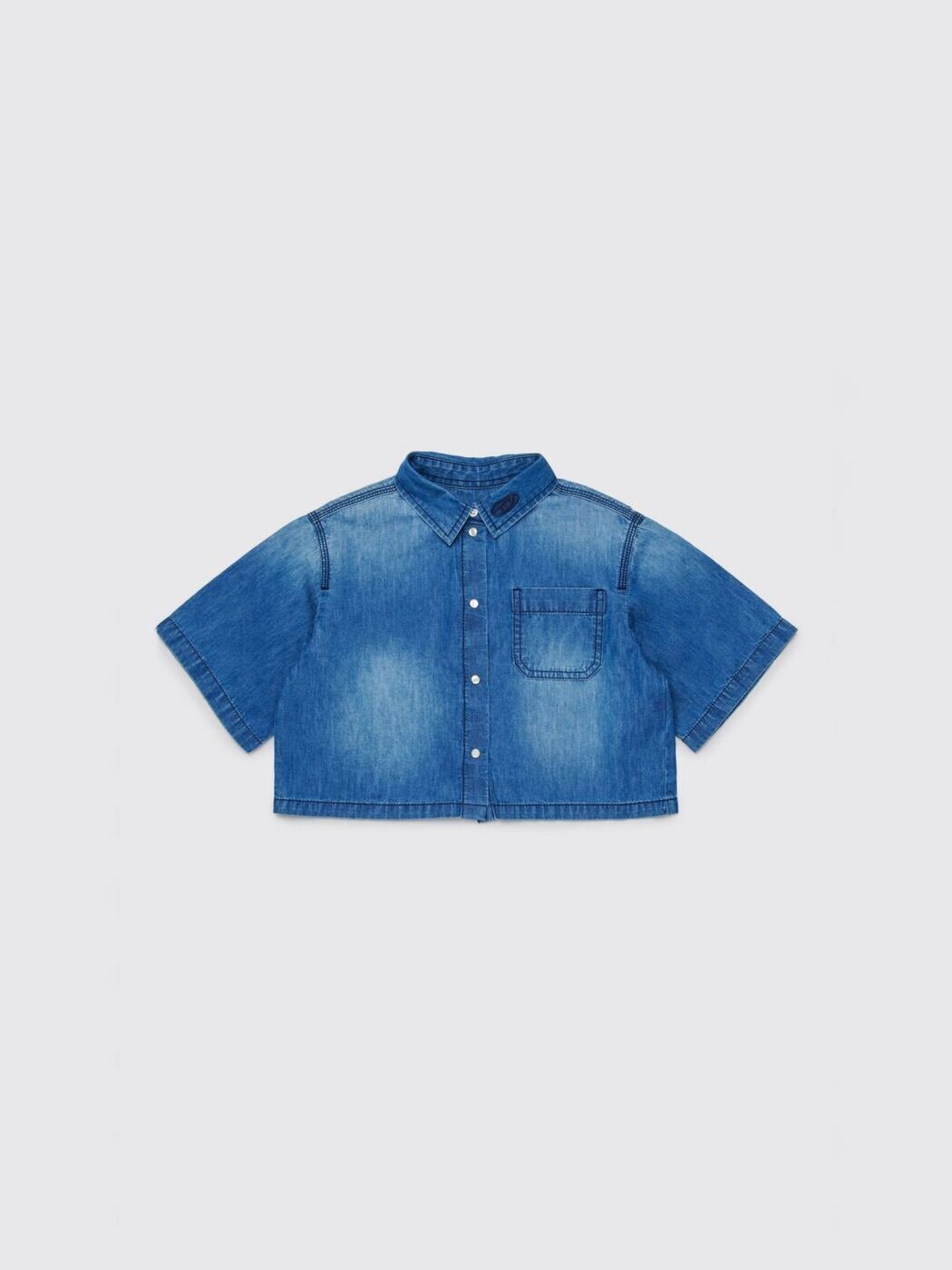 ディーゼル DIESEL フォーマルシャツ シャツ ガールズ ブルー Formal shirts J02165KXBRW Blue 関税 送料無料 2026SS gi｜BRANDSHOP「il Tesoro」 24,975円