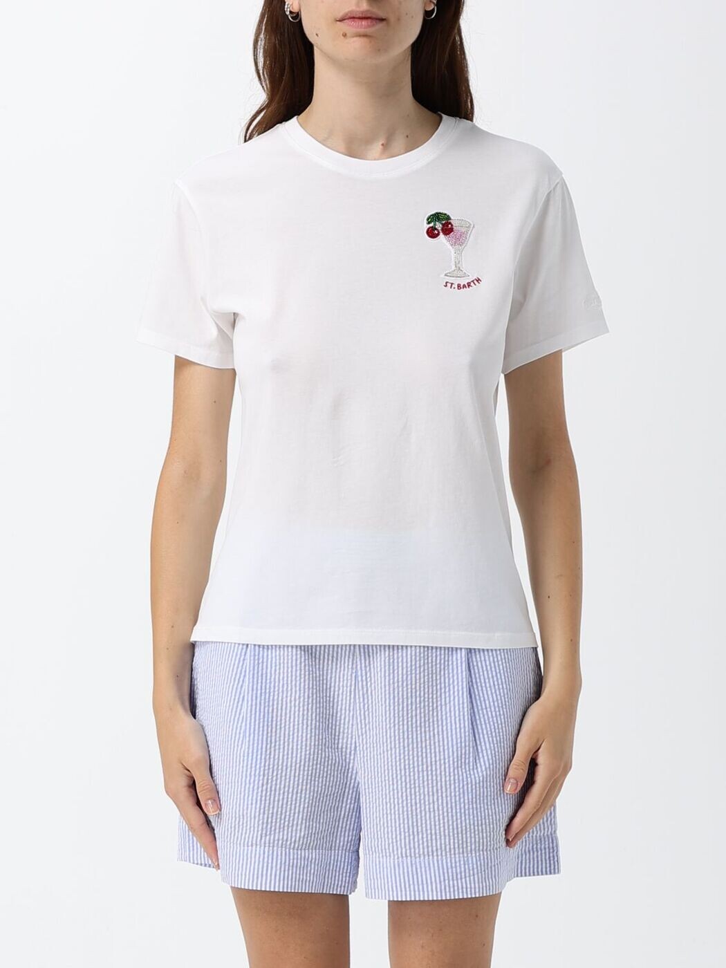 エムシーツーセイントバース MC2 SAINT BARTH ポロシャツ Tシャツ レディース T-shirts and polo shirts EMI0001 Pearl 関税 送料無料 2026SS gi｜BRANDSHOP「il Tesoro」