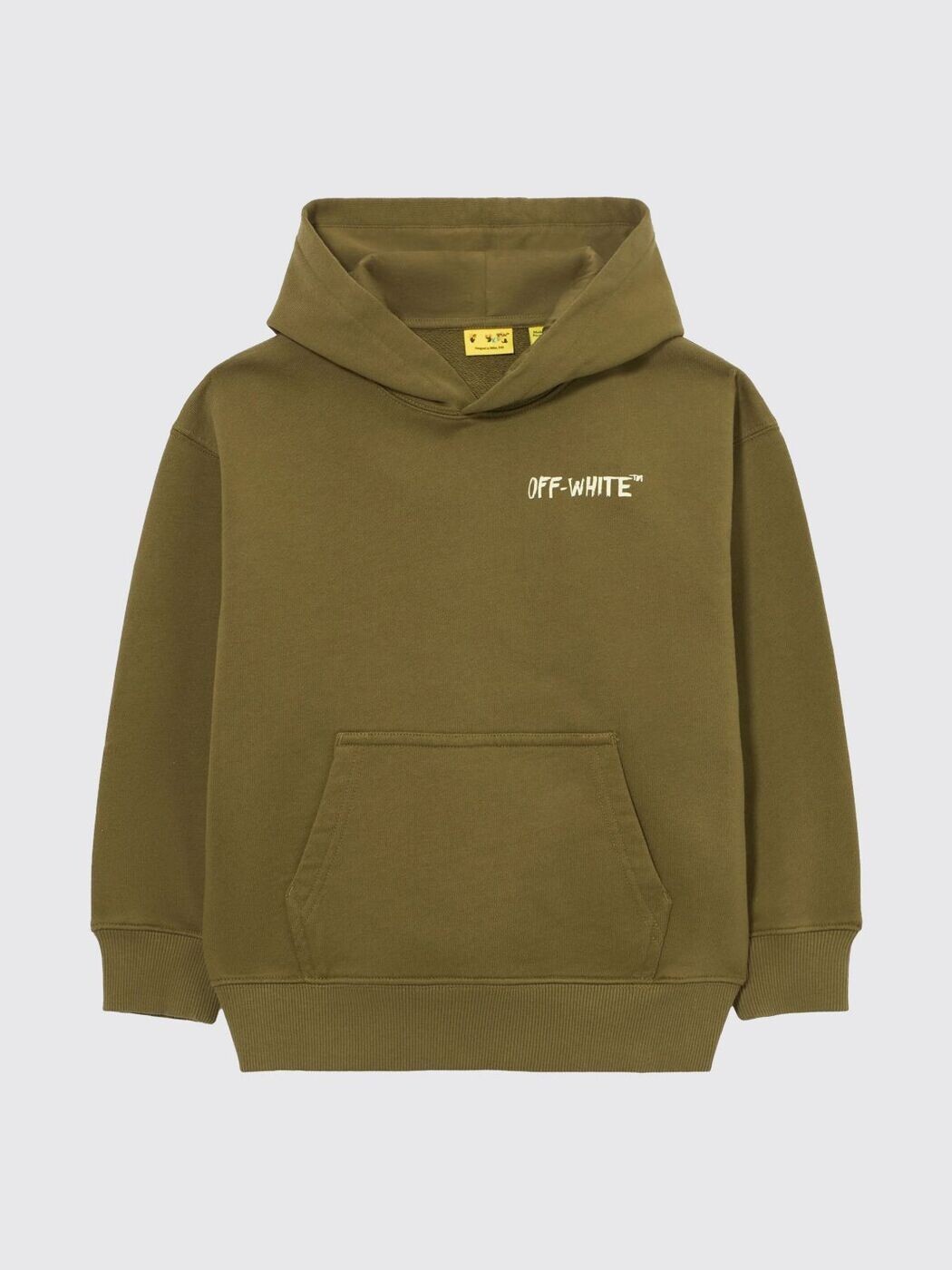 オフ 白いこと OFF-WHITE クルーネックジャンパー 編み物御召しもの ボーイズ 緑であること Crew neck jumpers 44BBB001S26F004 Green 関税 貨物輸送無料 2026SS gi