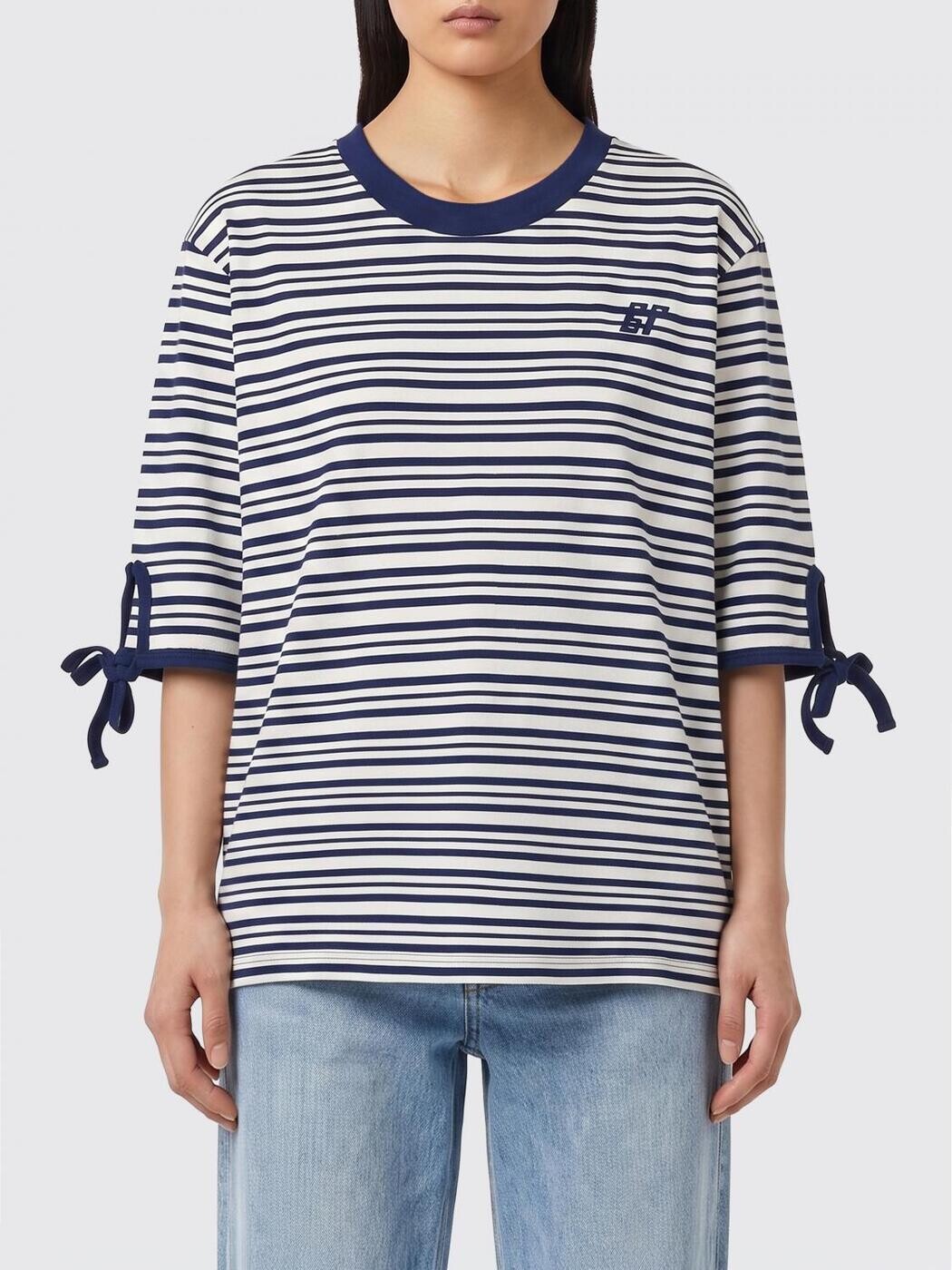 バウム ウンド ヘルガーテン BAUM UND PFERDGARTEN ポロシャツ Tシャツ レディース ブルー T-shirts and polo shirts 24819 Blue 関税 送料無料 2026SS gi｜BRANDSHOP「il Tesoro」
