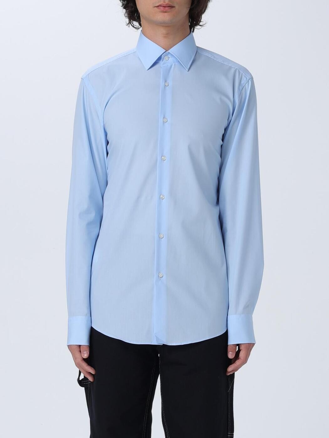 ボス BOSS シャツ メンズ Shirts 50469345 Sky Blue 関税 送料無料 2024SS gi｜BRANDSHOP「il Tesoro」