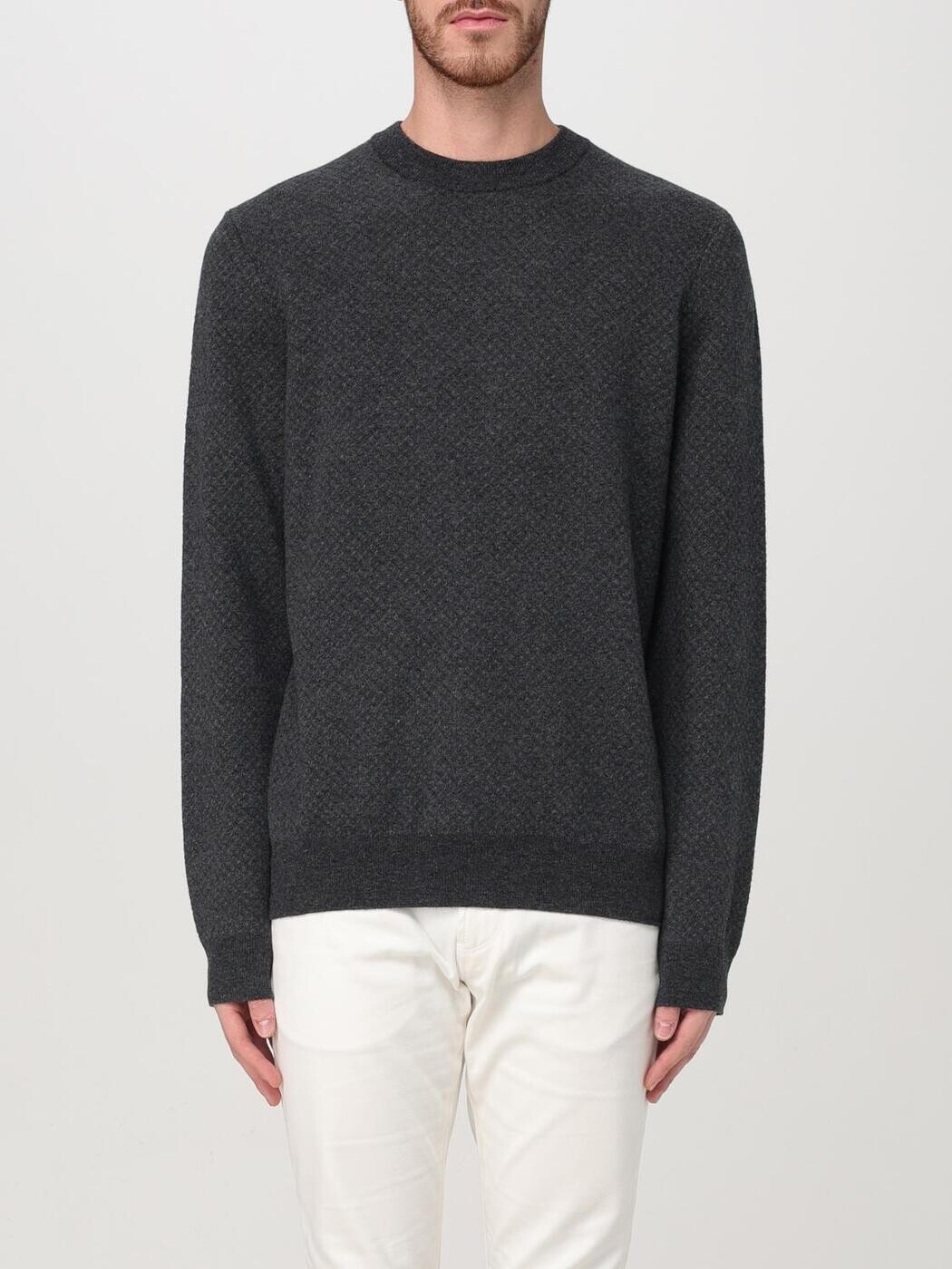 雇い主 BOSS プルオーバー 編み物御召しもの メンズ 青味 Knitwear 50526989 Blue 関税 貨物輸送無料 2024AW gi