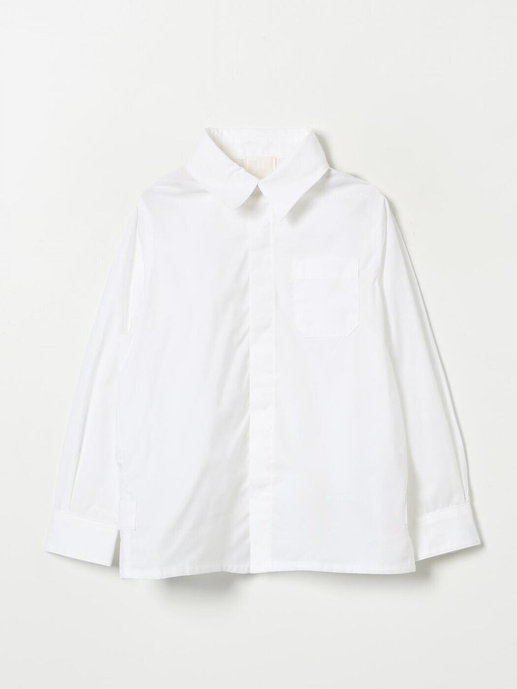 ジバンシィ GIVENCHY プルオーバー ボーイズ 白いこと Casual shirts H30316 関税 貨物輸送無料 2025AW gi