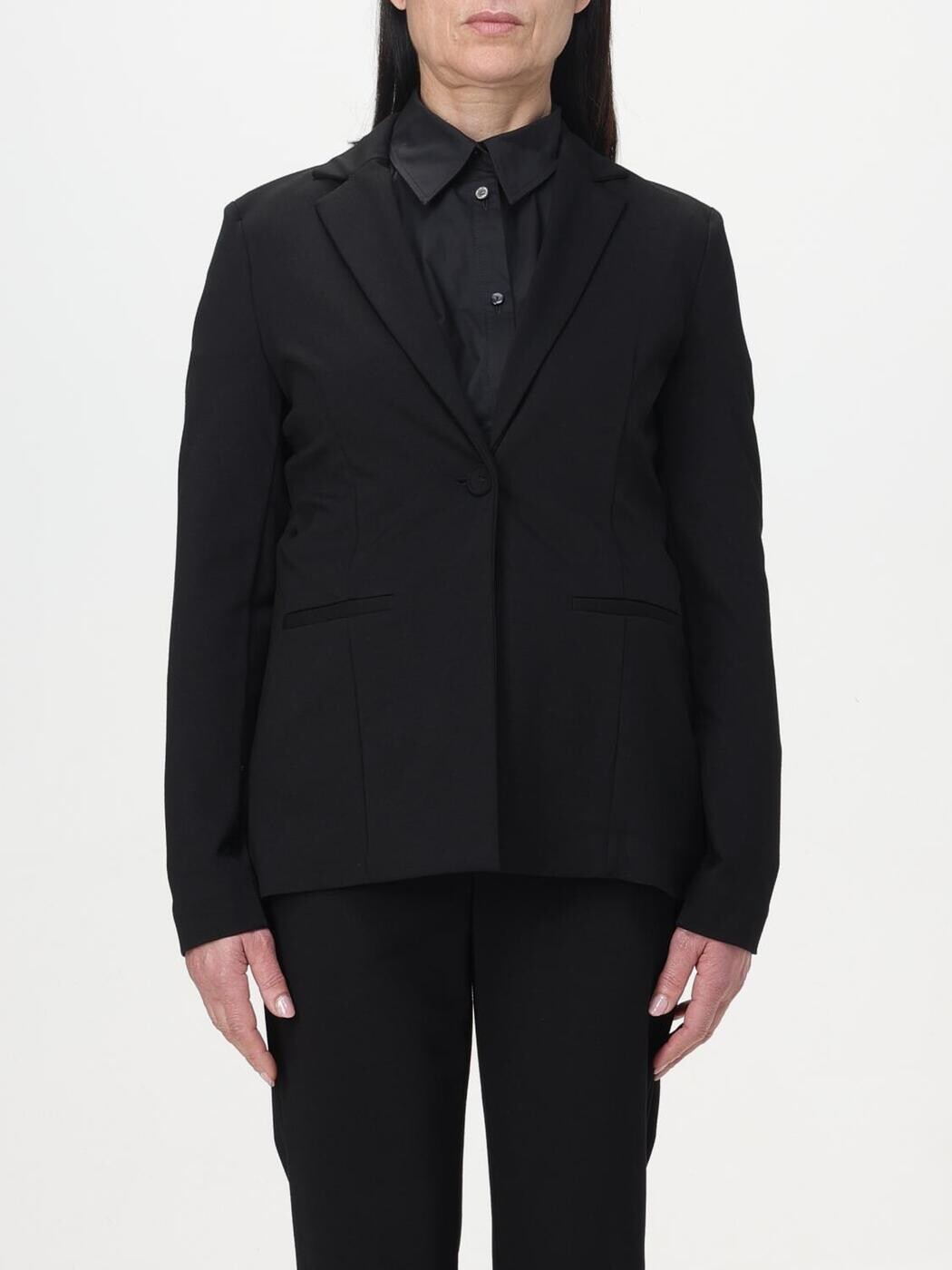 マリパルミ MALIPARMI スーツジャケット スーツ ジャケット レディース ブラック Suit Jackets JD006250207 Black 関税 送料無料 2024SS gi｜BRANDSHOP「il Tesoro」