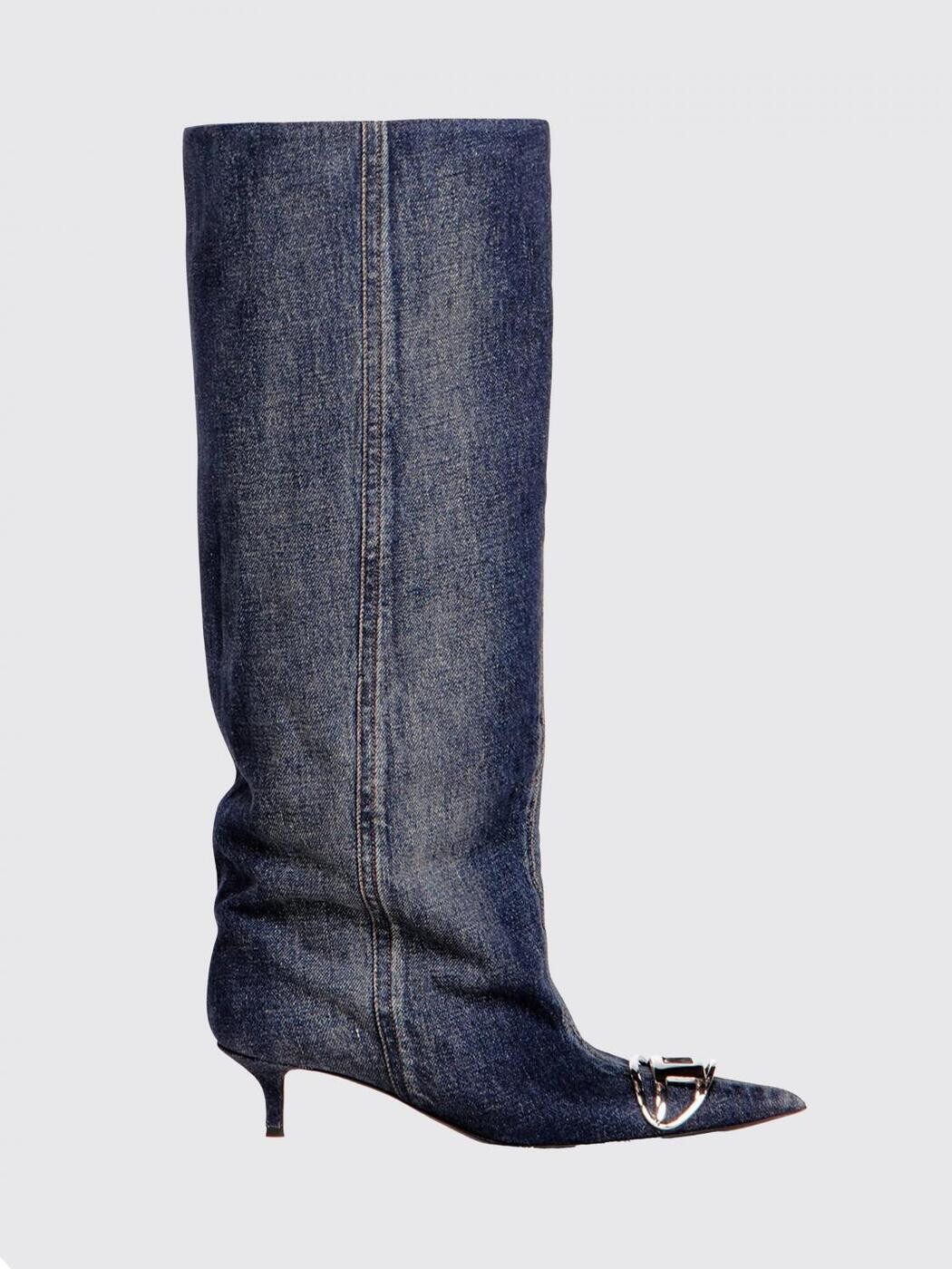 ディーゼル DIESEL ブーツ レディース ブルー Boots Y03765P8093 Blue 関税 送料無料 2026SS gi｜BRANDSHOP「il Tesoro」