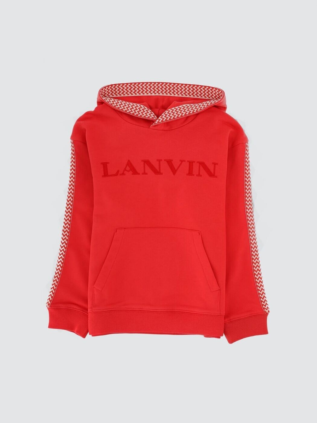 ランバン LANVIN クルーネックジャンパー 編み物御召しもの ボーイズ 赤いこと Crew neck jumpers N30368 Red 関税 貨物輸送無料 2026SS gi
