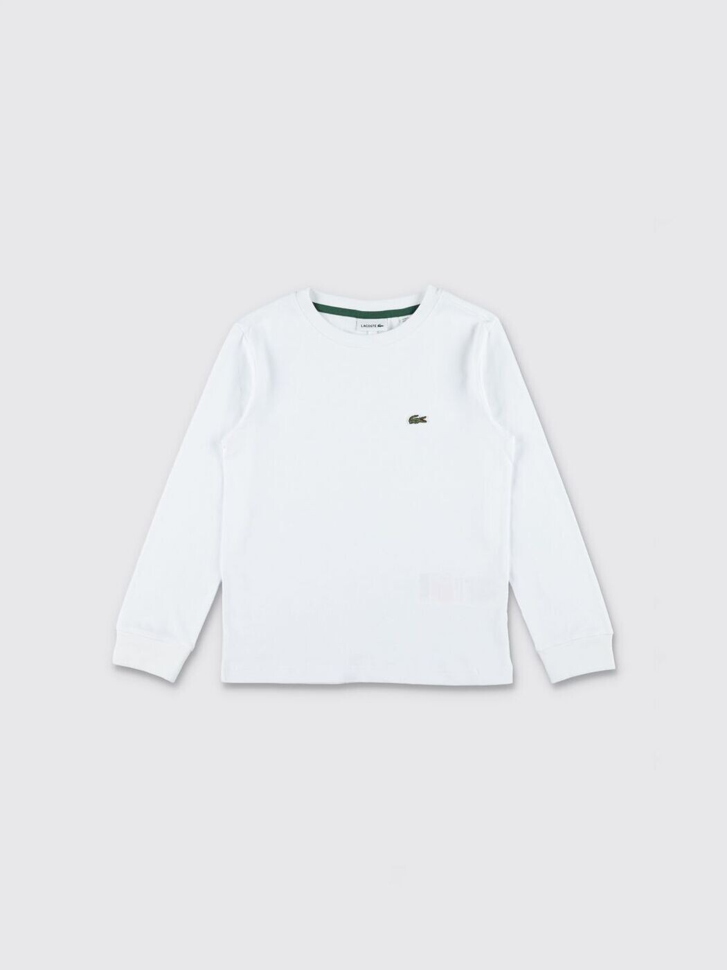 ラコステ LACOSTE ロングスリーブTシャツ Tシャツ ボーイズ ホワイト Long sleeve t-shirts 7112 White 関税 送料無料 2026SS gi｜BRANDSHOP「il Tesoro」