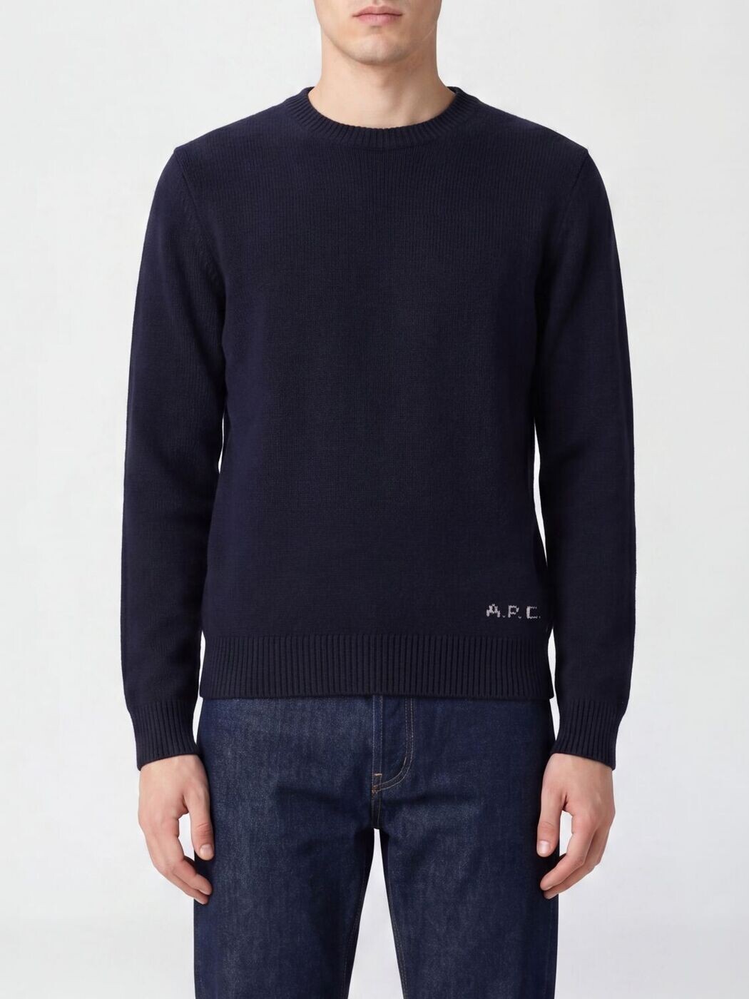 アーペーセー A.P.C. セーター ニットウェア メンズ ネイビー Knitwear WOASWH23491 Navy 関税 送料無料 2026AW gi|BRANDSHOP「il Tesoro」