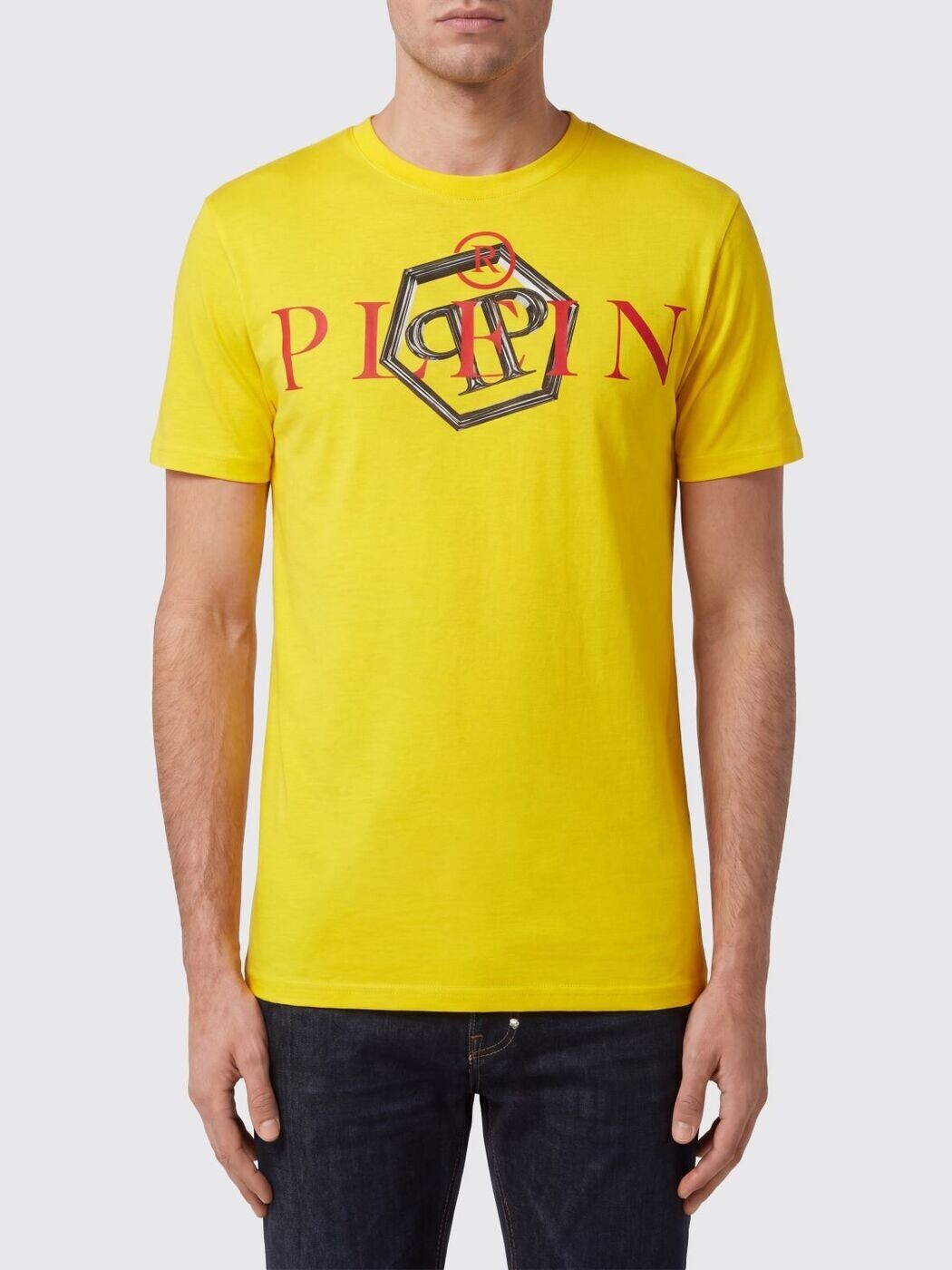 フィリップ プレイン PHILIPP PLEIN Tシャツ メンズ イエロー T-shirts FABCMTK5636PJY002N Yellow 関税 送料無料 2025AW gi｜BRANDSHOP「il Tesoro」
