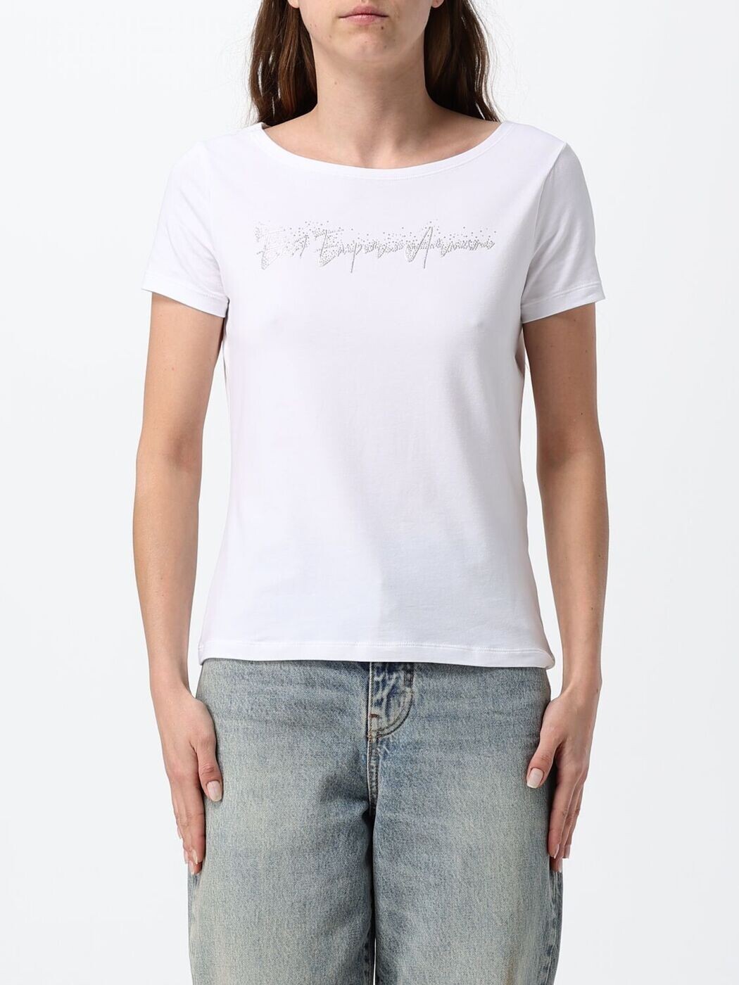 エンポリオ アルマーニ EA7 ポロシャツ Tシャツ レディース ホワイト T-shirts and polo shirts 7W000978AF10373 White 関税 送料無料 2026SS gi|BRANDSHOP「il Tesoro」