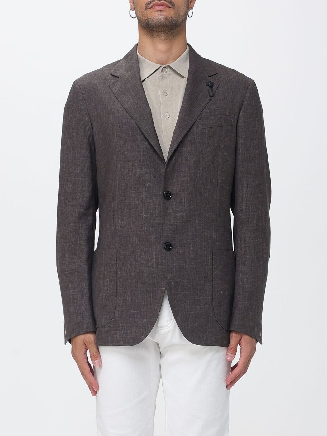 ラルディーニ LARDINI ジャケット メンズ ブラウン Jackets CN6202QCN64522 Brown 関税 送料無料 2026SS gi|BRANDSHOP「il Tesoro」