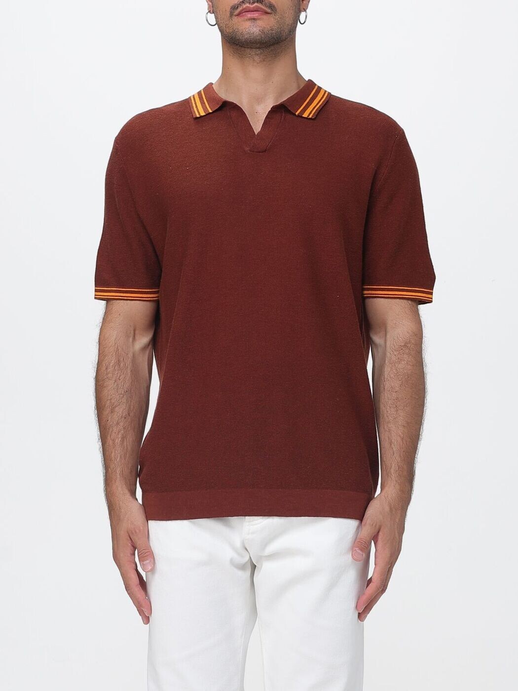 ピープルオブシブヤ PEOPLE OF SHIBUYA ポロシャツ メンズ オレンジ Polo shirts KOIHAIKU Orange 関税 送料無料 2026SS gi｜BRANDSHOP「il Tesoro」