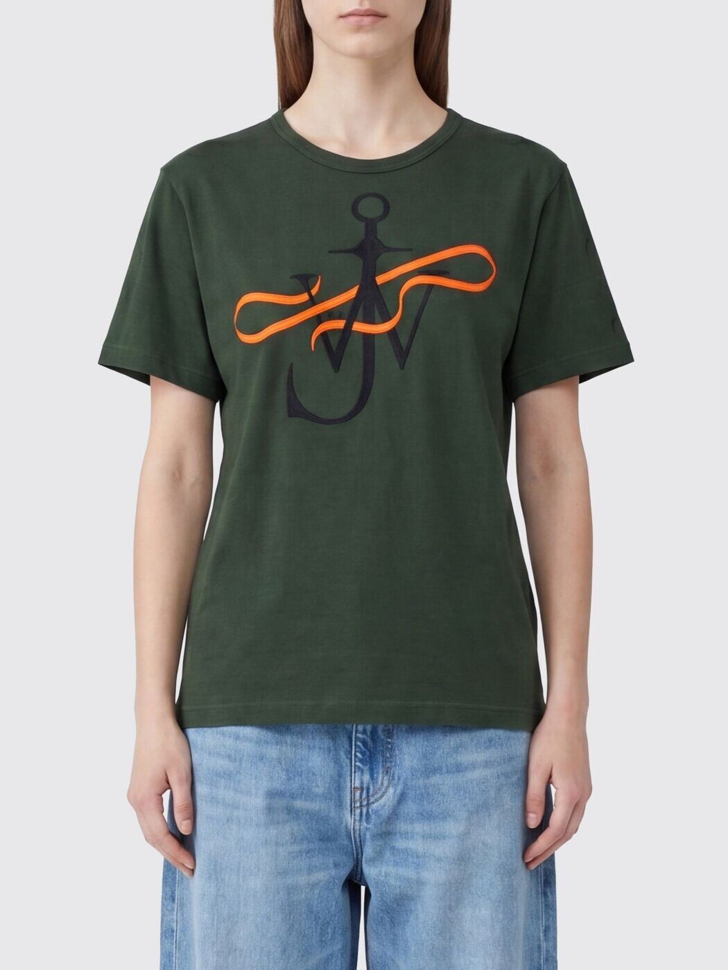 ジェイ ダブリュー アンダーソン J.W. ANDERSON ポロシャツ Tシャツ レディース グリーン T-shirts and polo shirts JT0320PG1937 Green 関税 送料無料 2026SS gi｜BRANDSHOP「il Tesoro」
