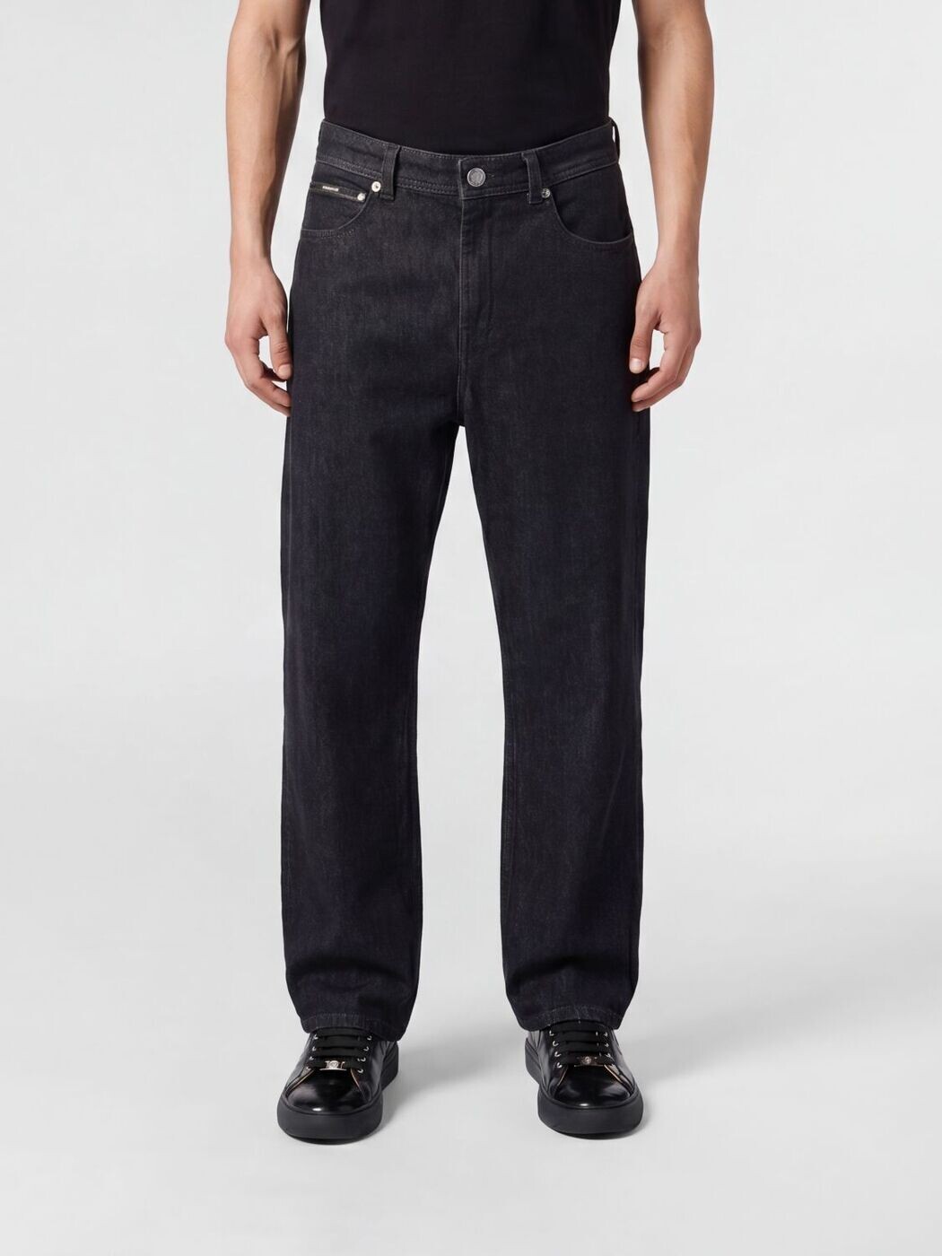 ビリオネア BILLIONAIRE デニム メンズ ブラック Jeans IAFCMDT4342BTE001N Black 関税 送料無料 2026AW gi｜BRANDSHOP「il Tesoro」