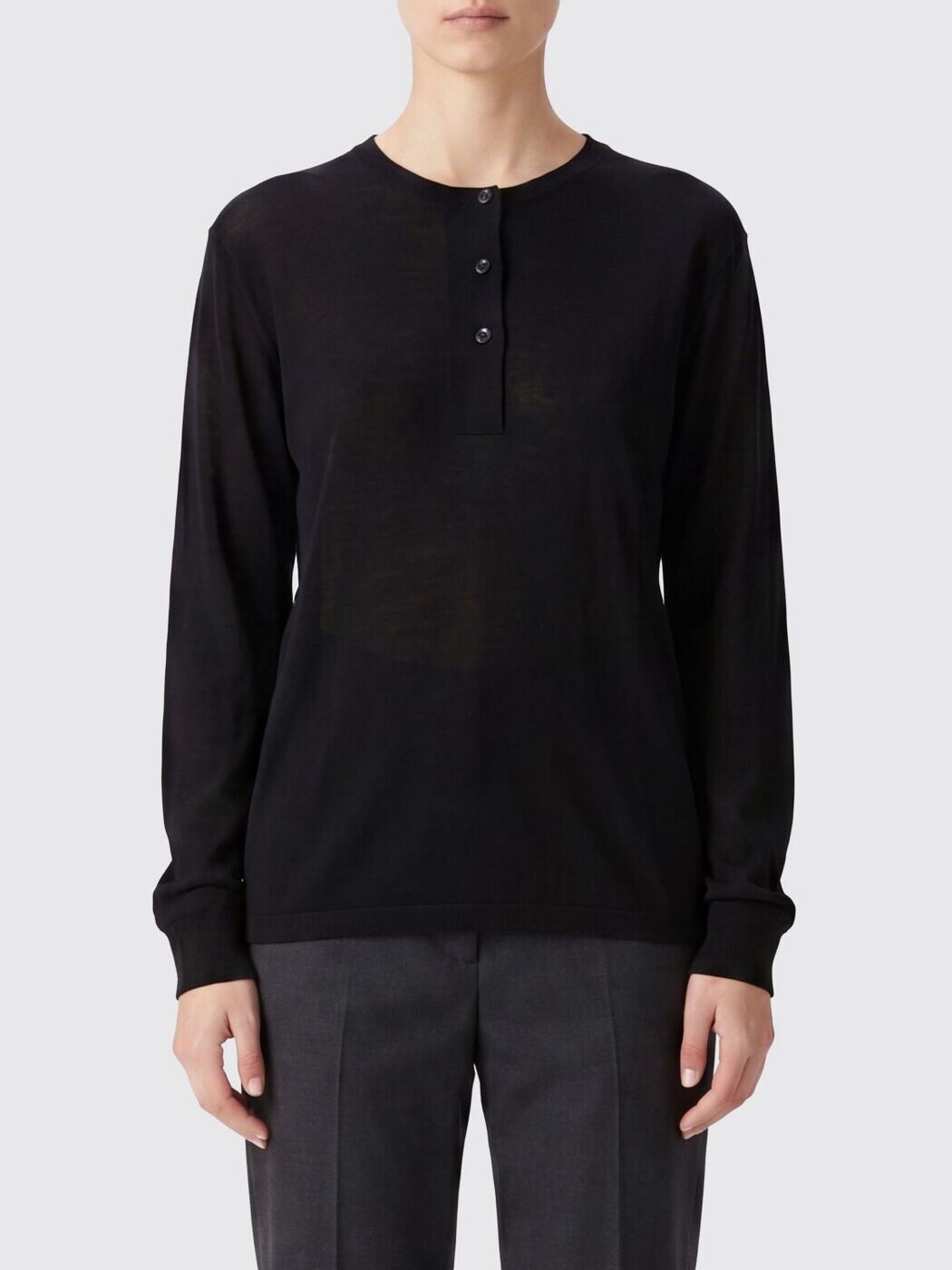 スタジオ ニコルソン STUDIO NICHOLSON ポロシャツ Tシャツ レディース ブラック T-shirts and polo shirts RUTASSNW1834 Black 関税 送料無料 2026SS gi|BRANDSHOP「il Tesoro」