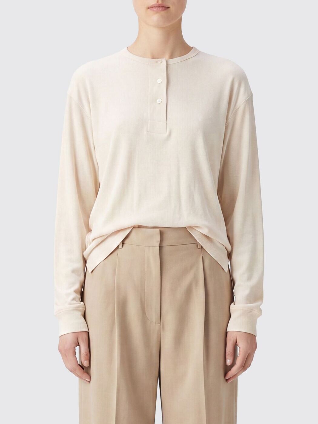 スタジオ ニコルソン STUDIO NICHOLSON ポロシャツ Tシャツ レディース T-shirts and polo shirts RUTASSNW1834 Ivory 関税 送料無料 2026SS gi｜BRANDSHOP「il Tesoro」