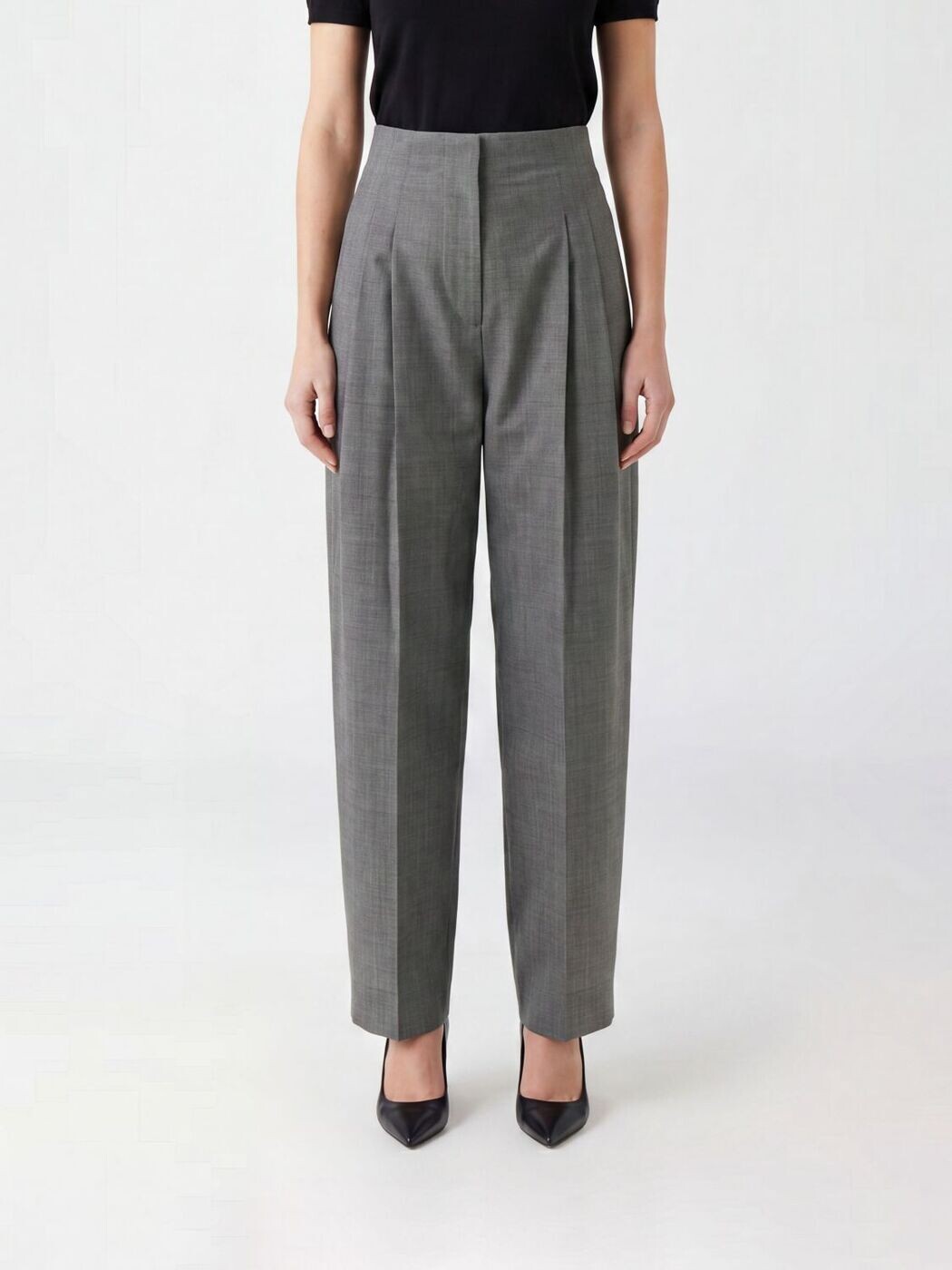 スタジオ ニコルソン STUDIO NICHOLSON ズボン パンツ レディース グレー Trousers LIRASNW1681 Grey 関税 送料無料 2026SS gi|BRANDSHOP「il Tesoro」
