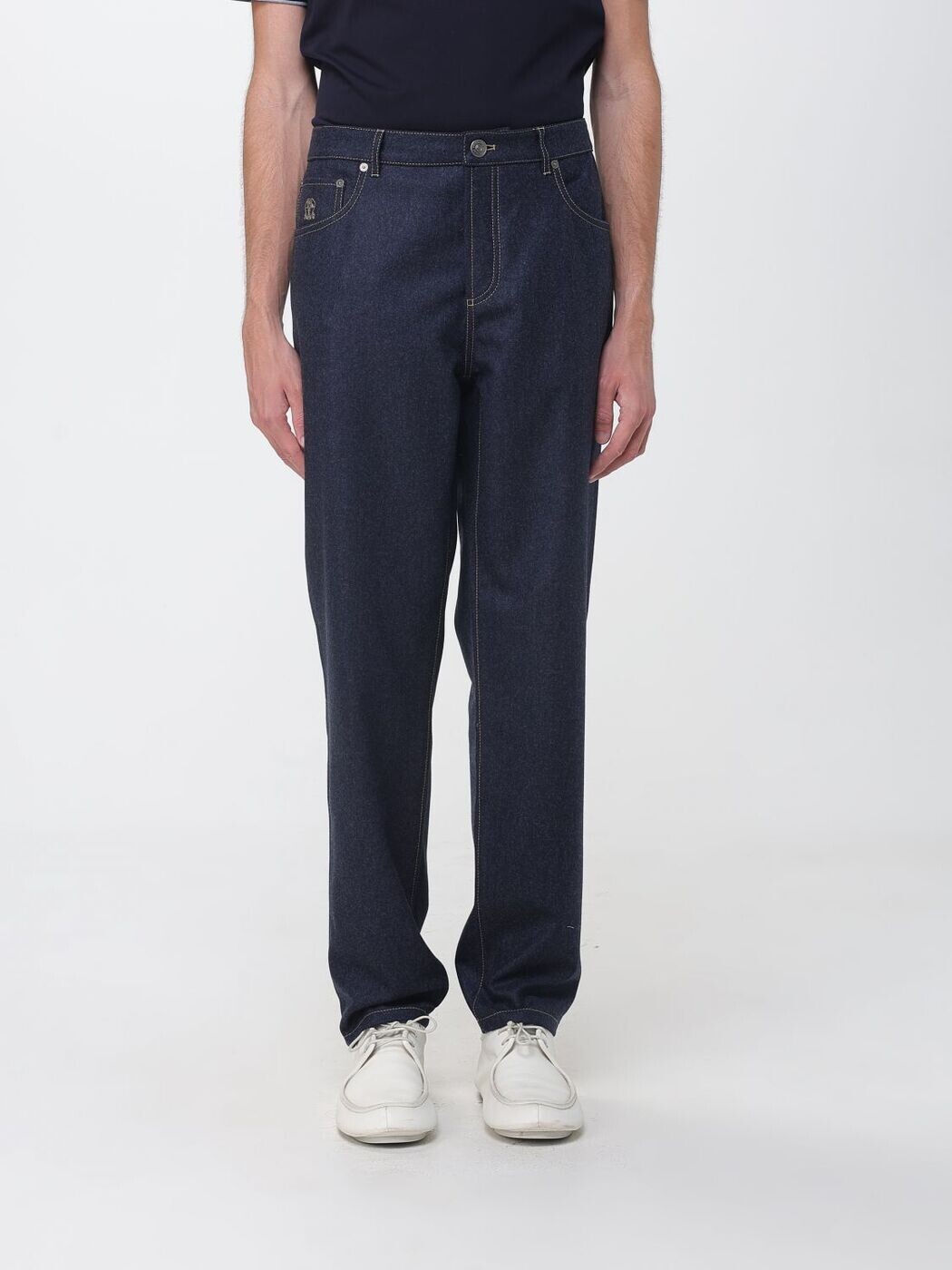 ブルネロ クチネリ BRUNELLO CUCINELLI デニム メンズ ネイビー Jeans M038PF1012 Navy 関税 送料無料 2026AW gi|BRANDSHOP「il Tesoro」