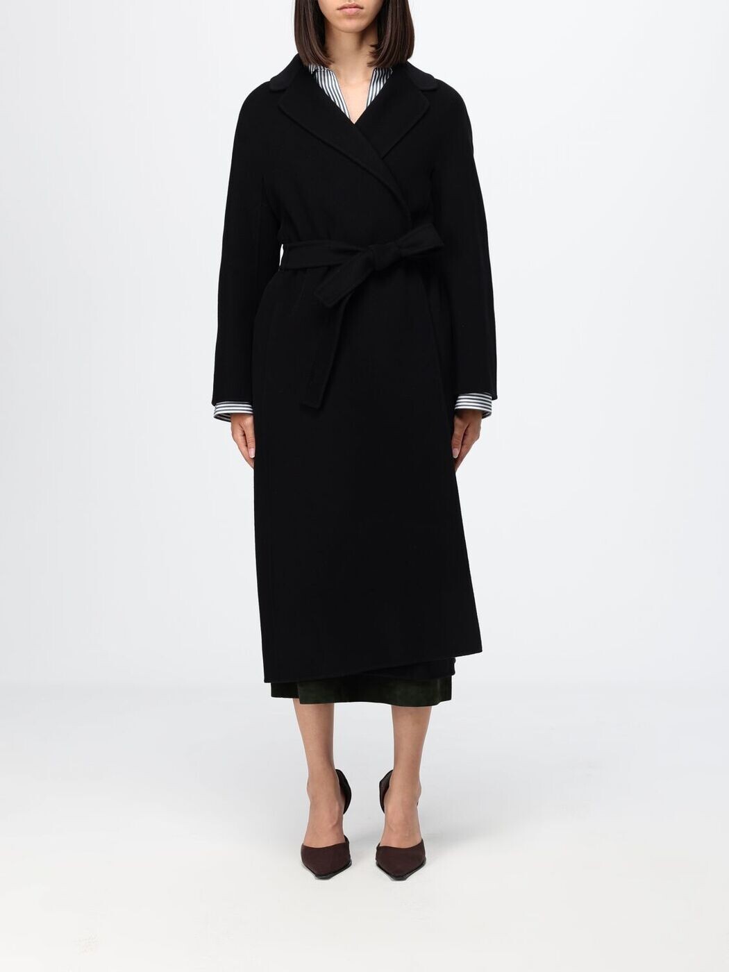 エスマックスマーラ S MAX MARA トレンチコート コート レディース ブラック Coats and trench coats 2629016101600 Black 関税 送料無料 2026AW gi｜BRANDSHOP「il Tesoro」 101,915円