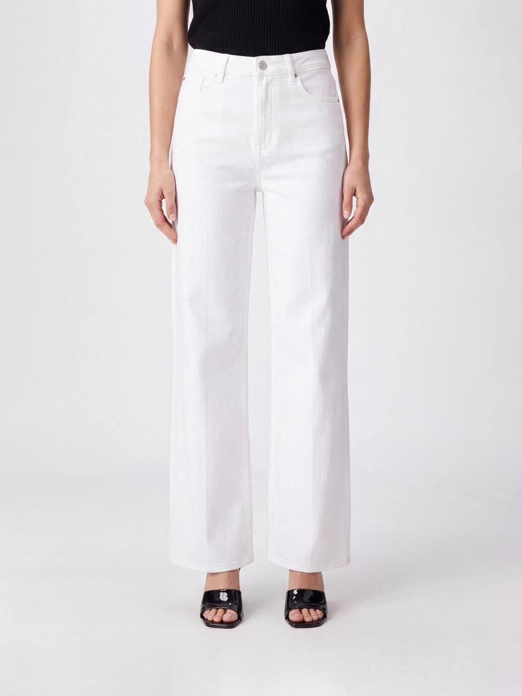 セブンフォーオールマンカインド 7 FOR ALL MANKIND デニム レディース ホワイト Jeans 7U521549 White 関税 送料無料 2026SS gi｜BRANDSHOP「il Tesoro」 44,720円