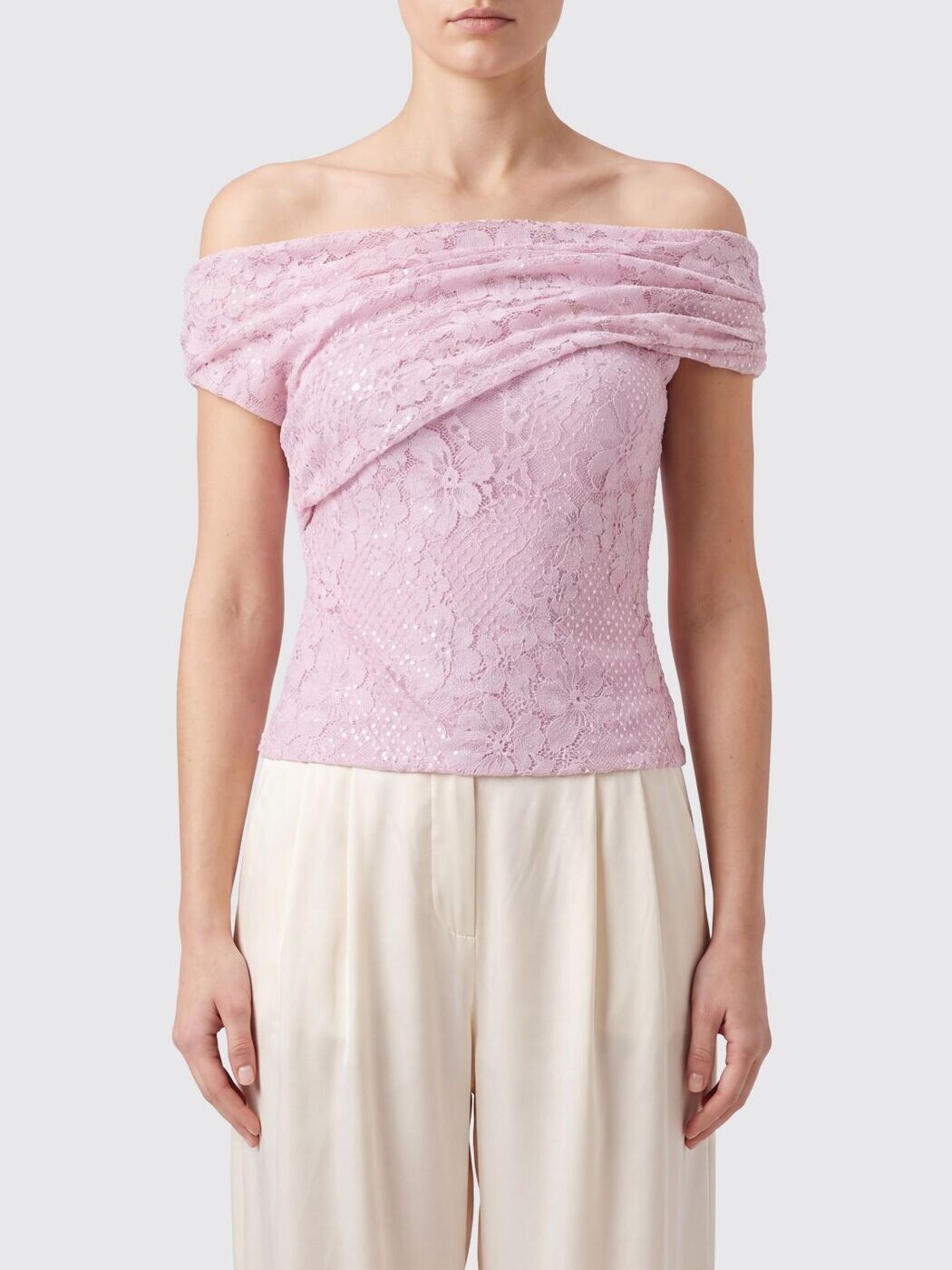 セルフ ポートレート SELF PORTRAIT Tシャツ トップス レディース ピンク T-shirts and tops RS26002TP Pink 関税 送料無料 2026SS gi|BRANDSHOP「il Tesoro」