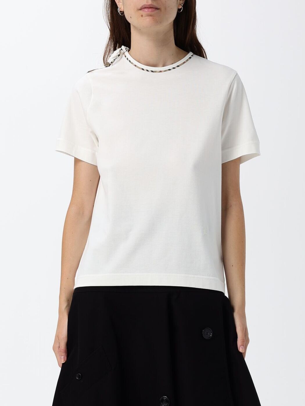 バーバリー BURBERRY ポロシャツ Tシャツ レディース ホワイト T-shirts and polo shirts 8127210 ~ White 関税 送料無料 2026AW gi|BRANDSHOP「il Tesoro」