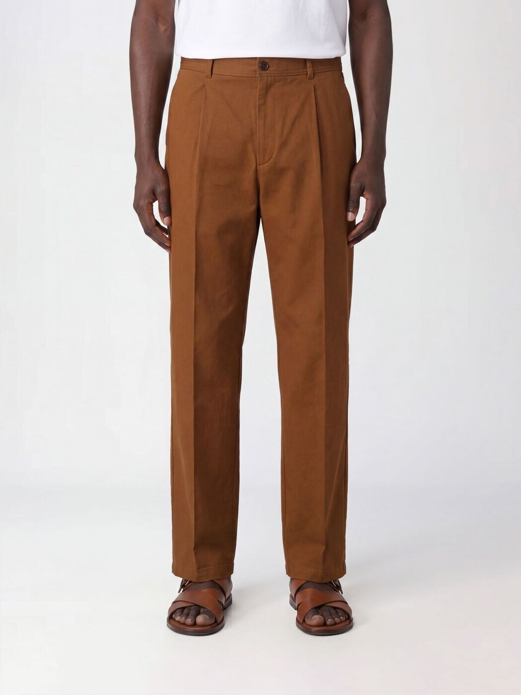 バレンチノ VALENTINO ズボン パンツ メンズ ブラウン Trousers 8V3RBO20ALS Brown 関税 送料無料 2026SS gi｜BRANDSHOP「il Tesoro」