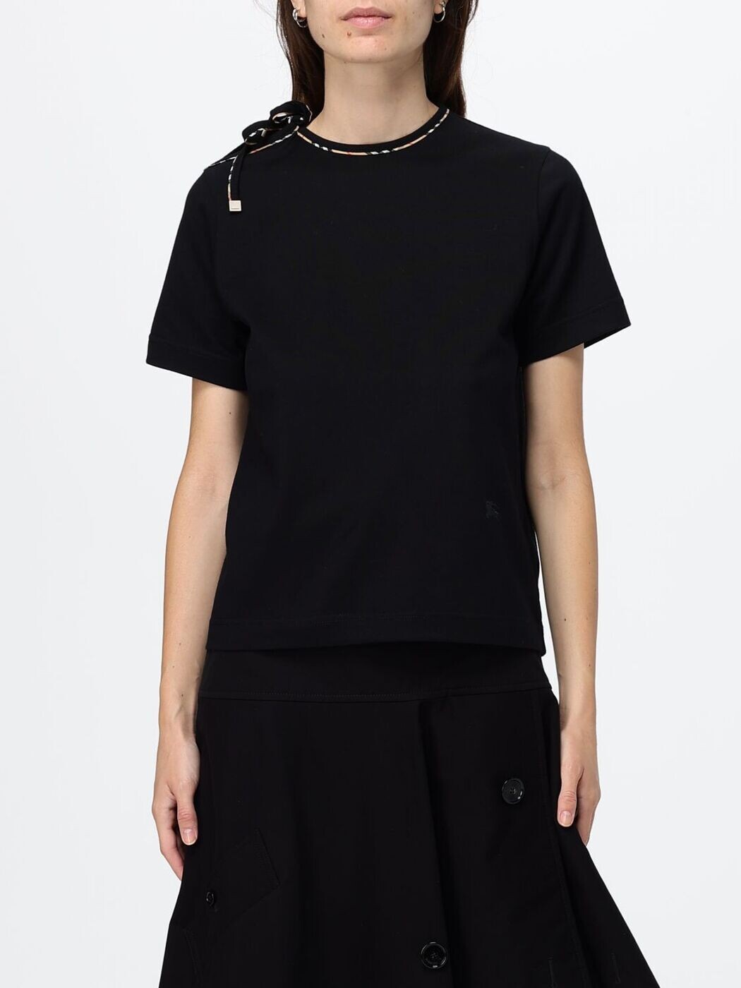 バーバリー BURBERRY ポロシャツ Tシャツ レディース ブラック T-shirts and polo shirts 8126134 ~ Black 関税 送料無料 2026AW gi|BRANDSHOP「il Tesoro」
